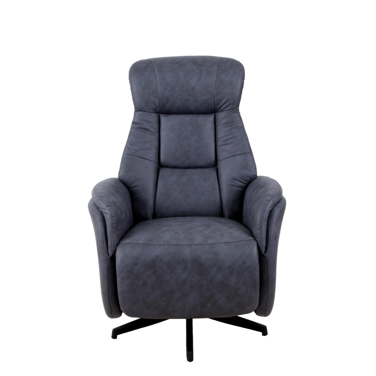 Premium Power Gaming Recliner Chair - Ergonomic Grey PU Leather Video Game Chair for PC & Console Gaming - Perfect for Home Theater & Esports