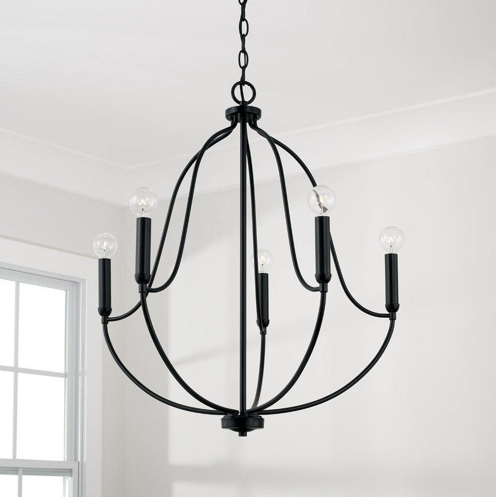 Elegant Susie Chandelier - Modern Crystal Ceiling Light Fixture for Dining Room, Bedroom & Living Room Decor
