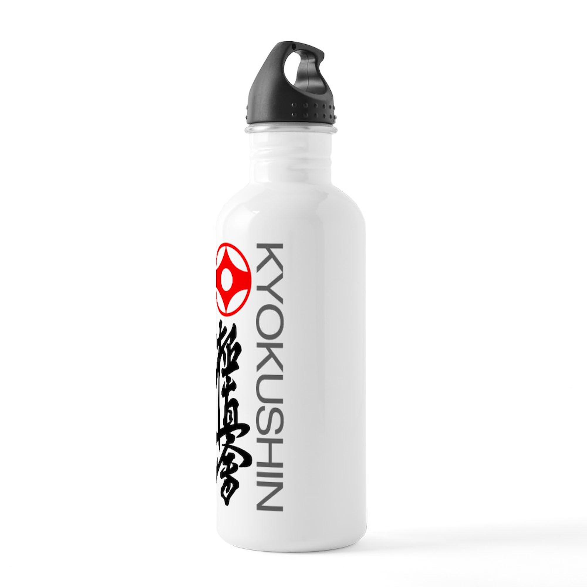 Kyokushin Karate Stainless Steel Water Bottle 1.0L (34 oz) - Insulated BPA-Free Gym & Travel Bottle for Sports, Workouts & Outdoor Activities