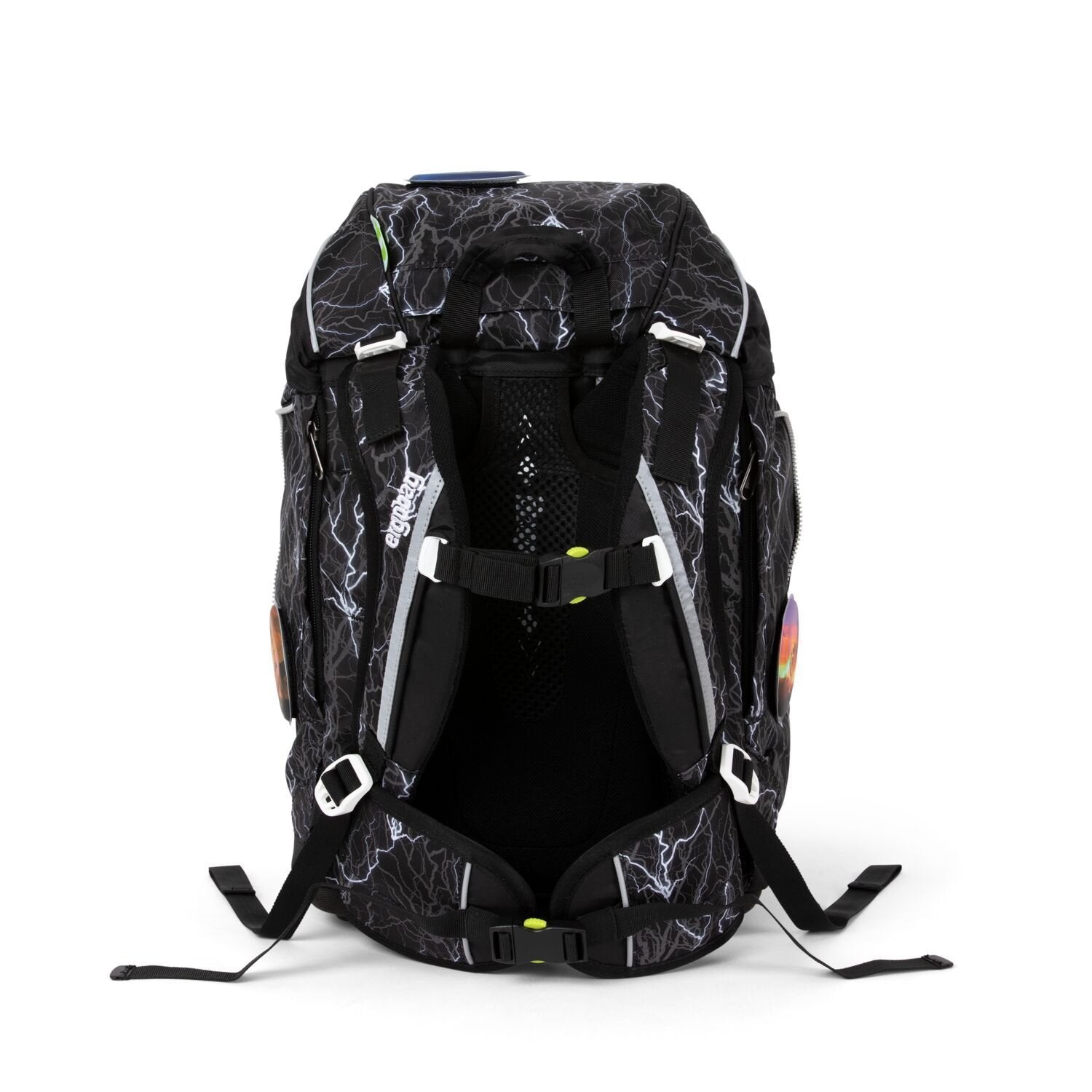 Ergobag School Backpack 6-Piece Set - SuperReflektBear Glow Edition | Lightweight Durable Kids Bookbag for Elementary Students | Perfect for School, Travel & Outdoor Adventures