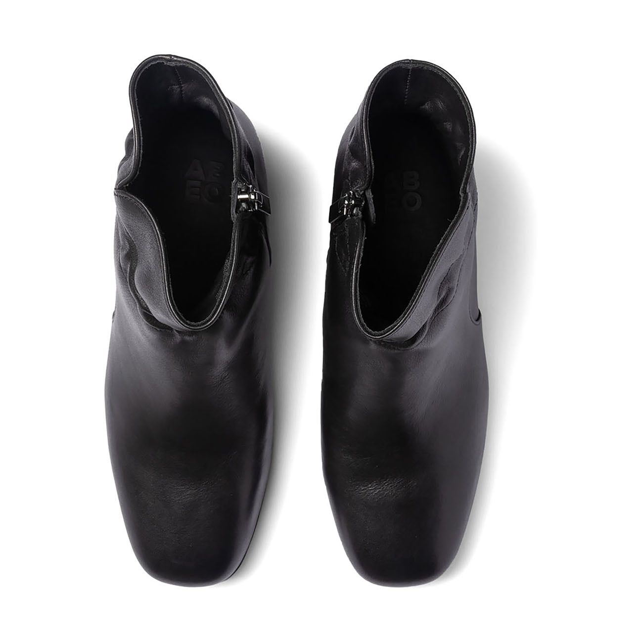 Abeo Avenue Mid Black Nappa Leather Shoes - Comfortable & Stylish Casual Sneakers for Men & Women | Perfect for Walking, Travel & Everyday Wear