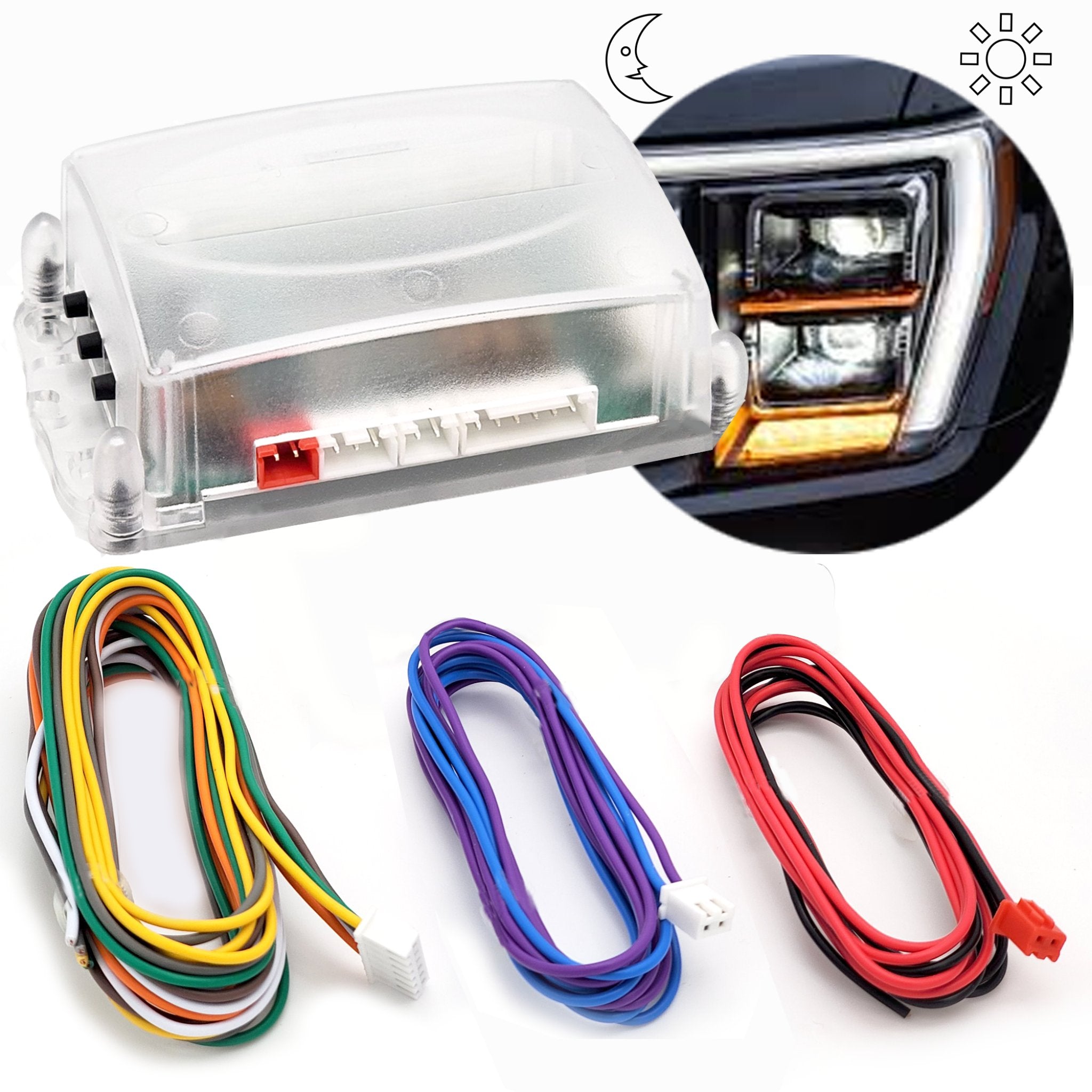 1904 Rambler Model H Automatic Headlights - Light Activated ON/OFF Sensor System Controller - AUTO Headlight Switch for Classic Cars - Perfect for Night Driving & Vintage Car Restoration Projects