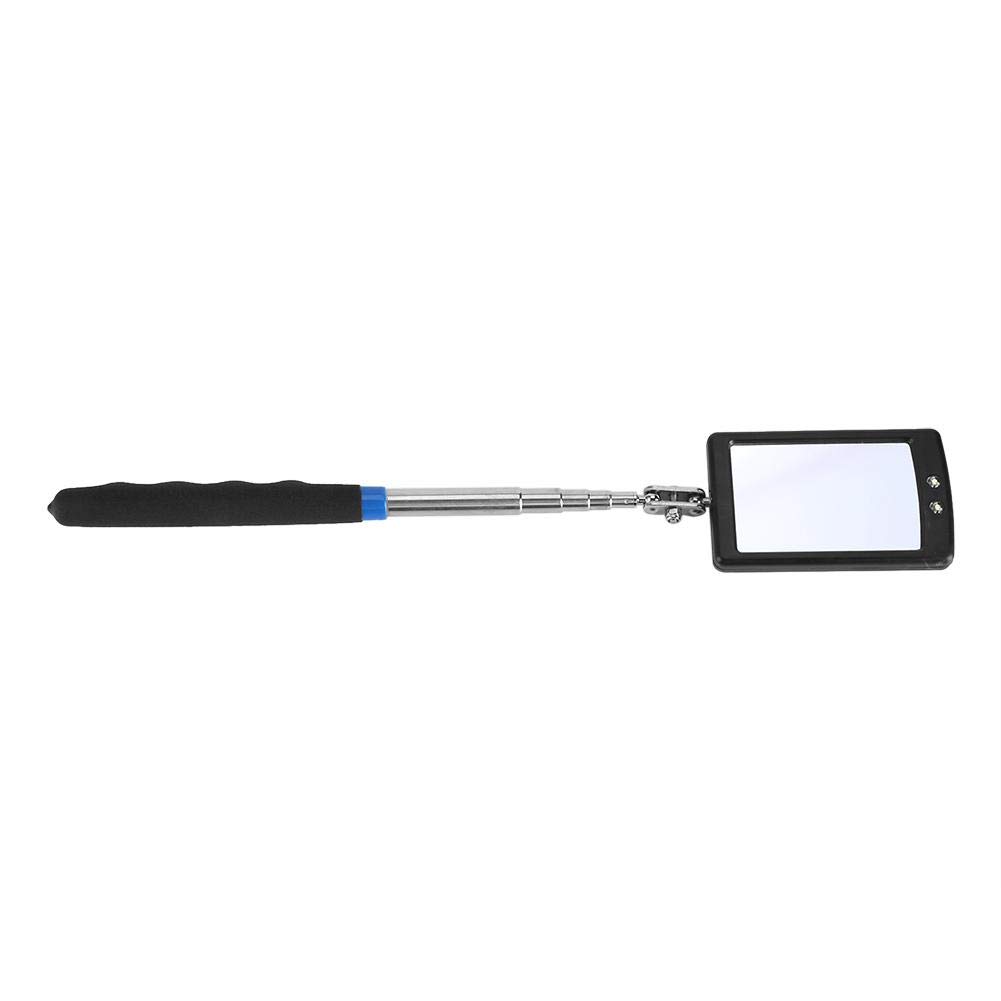 Adjustable Telescoping Mirror - Extendable Inspection Mirror Tool for Vehicle & Machinist Use | Durable & Flexible for Auto Repair, Engine Checks & Hard-to-See Areas