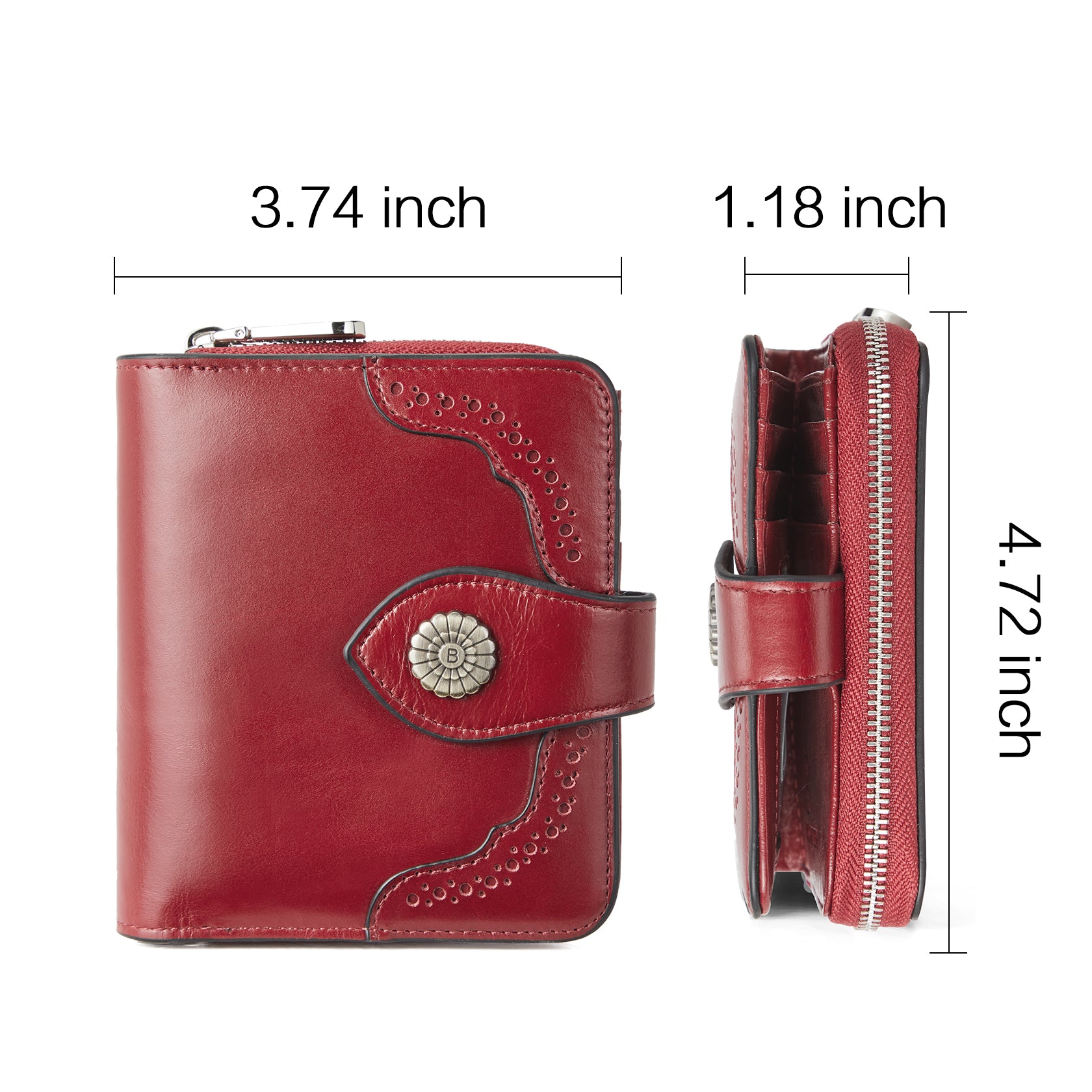 Lnna RFID Blocking Wallet for Women - Stylish Coin Purse & Card Holder | Secure Contactless Protection for Travel, Shopping & Everyday Use