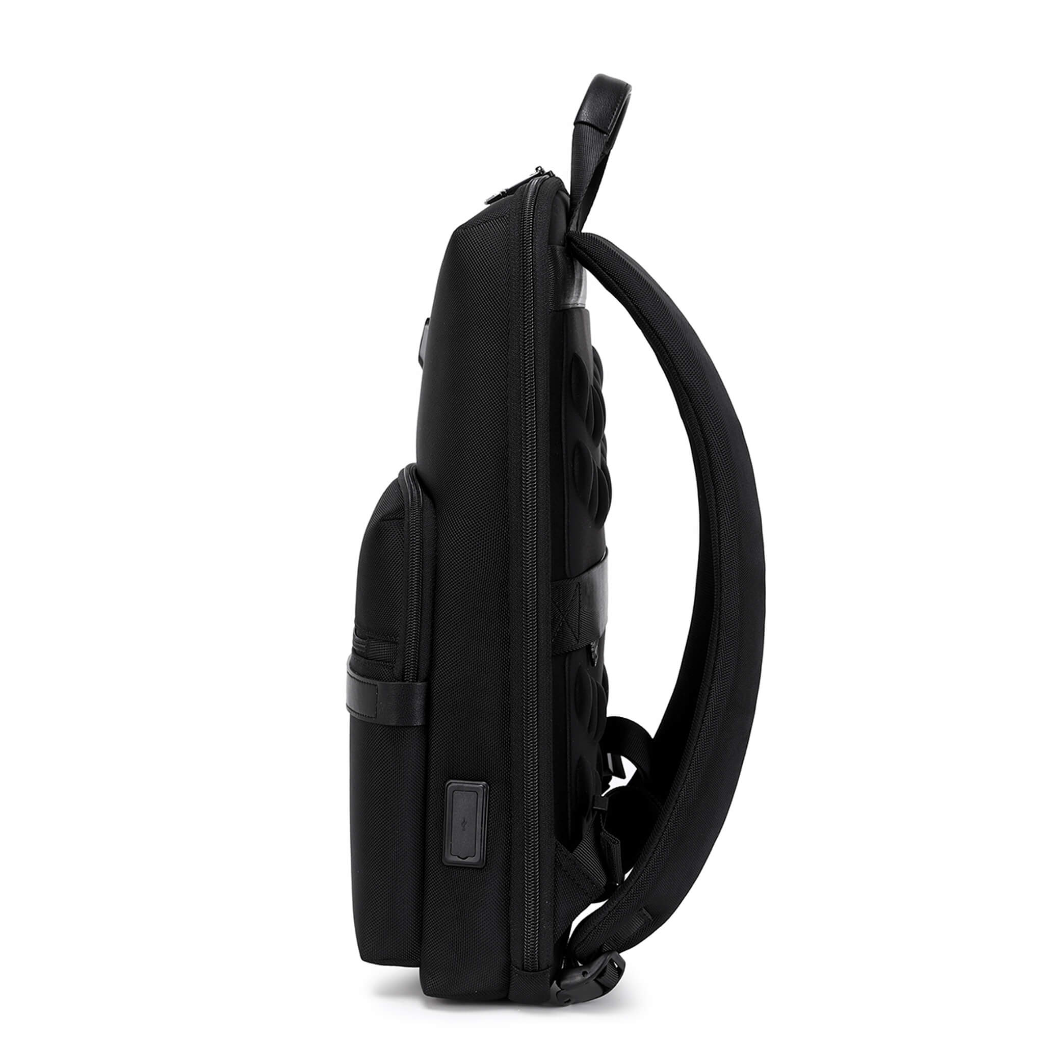 TPB002 Troop London Urban Laptop Backpack - Waterproof 15.6 Inch Business Backpack for Men & Women, College School Backpack with USB Charging Port - Perfect for Work, Travel & Daily Commute