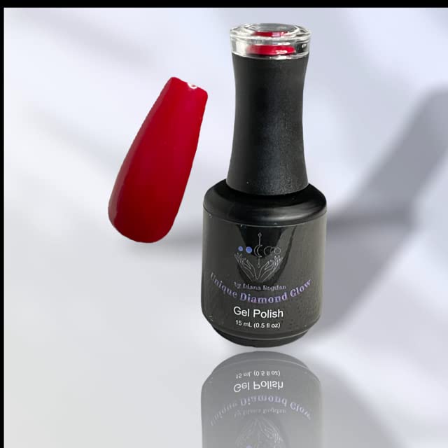 Red Cherry Gel Nail Polish - Long Lasting UV/LED Nail Gel for Salon Quality Manicures at Home | Perfect for Parties, Weddings & Special Occasions