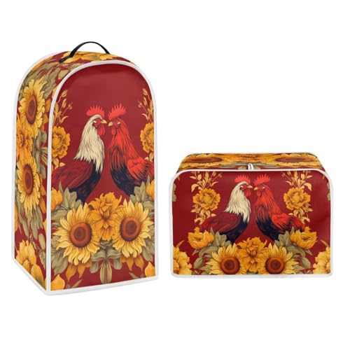 Rooster Sunflower Print