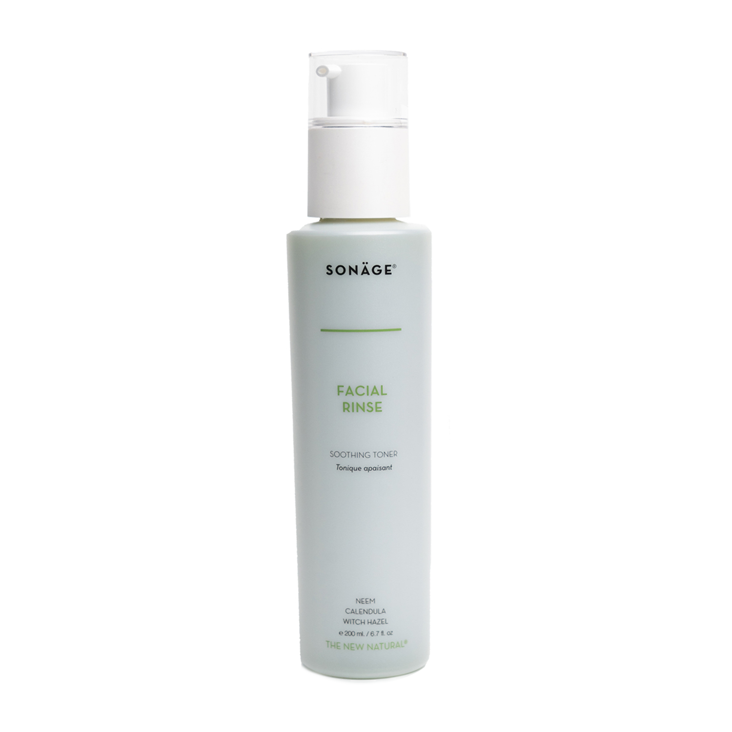 Gentle Facial Rinse Cleanser 200ml - Hydrating & Soothing Face Wash for Daily Skincare Routine | Perfect for Morning & Night Use