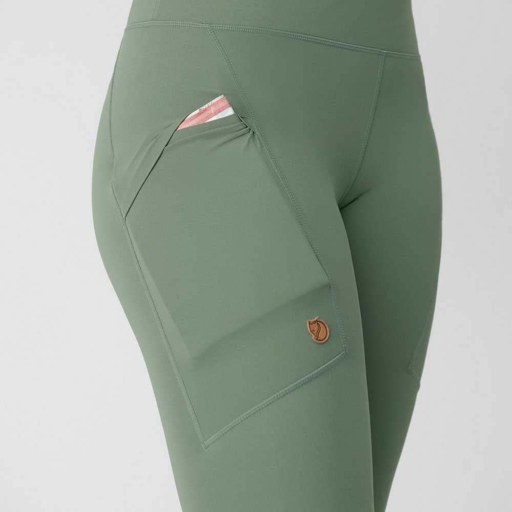 Fjällräven Women's Abisko Hiking Tights - Lightweight, Quick-Dry & Stretchable for Outdoor Adventures & Travel