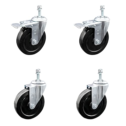 4 Swivel w/2 Total Lock Brakes