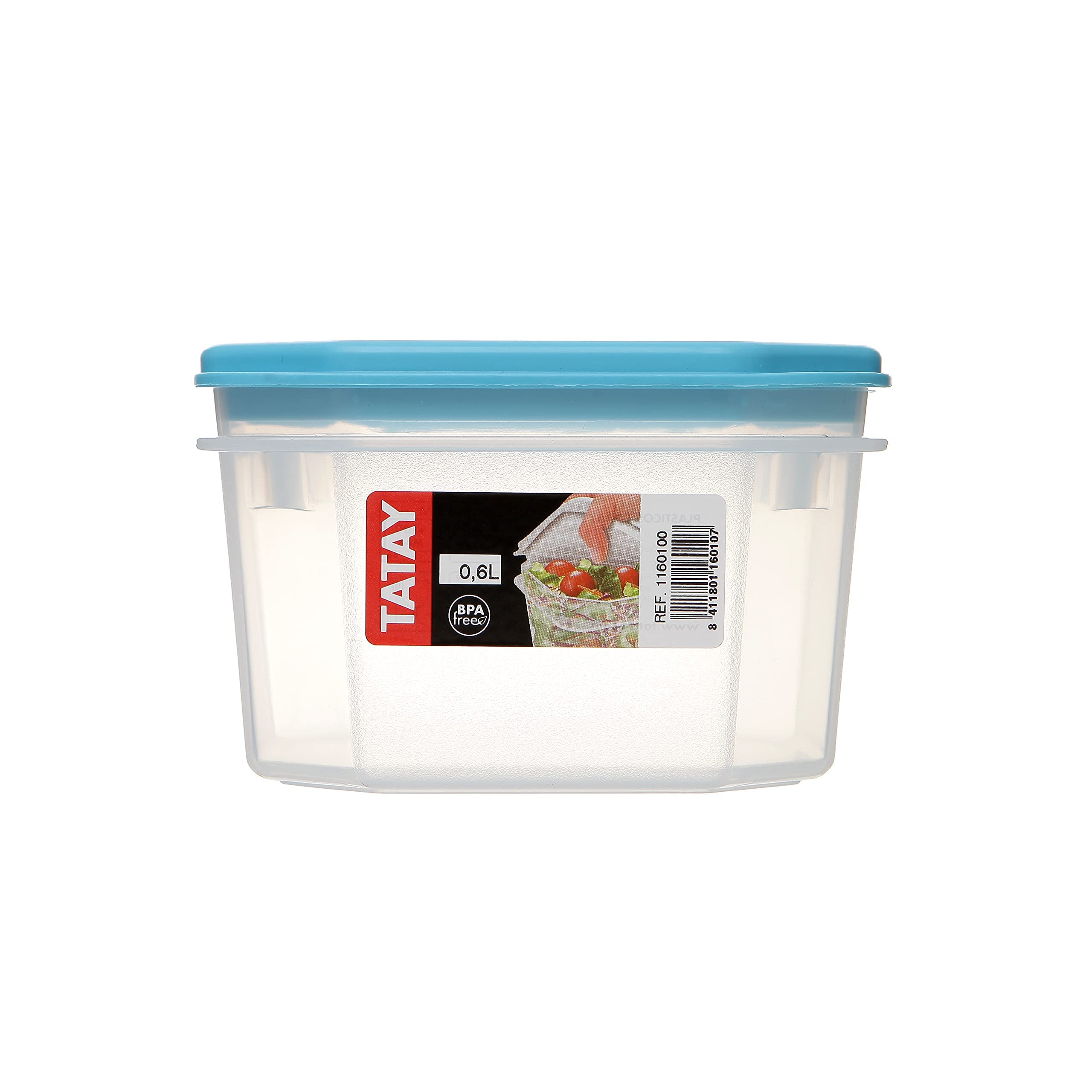 BPA-Free 0.6L Food Storage Container - Airtight & Leak-Proof for Meal Prep, Lunch Box & Leftovers | Microwave & Dishwasher Safe