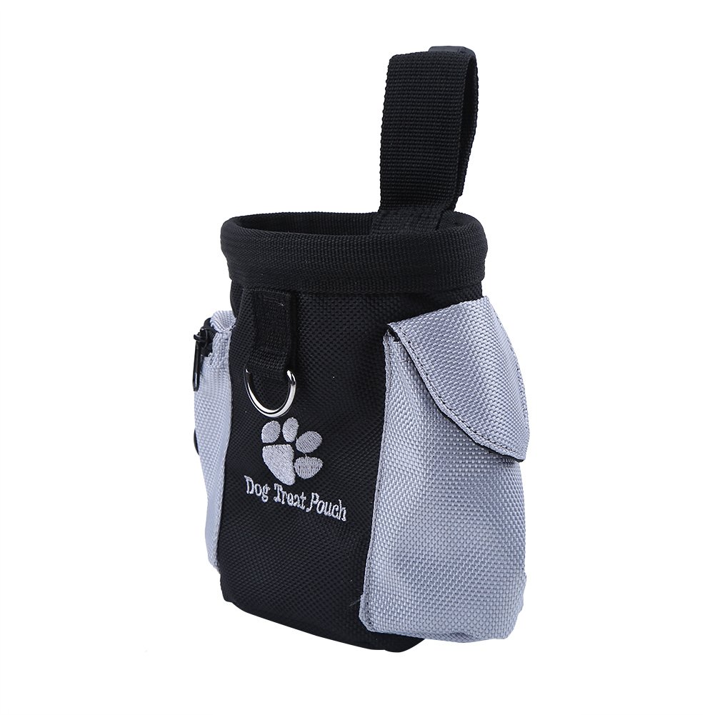 LIYJTK Waterproof Hands-Free Dog Treat Pouch Bag for Obedience & Agility Training - Oxford Fabric Pet Treat Waist Bag for Walking, Travel & Outdoor Activities (Ideal for Dog Walking, Training Sessions & Outdoor Adventures)