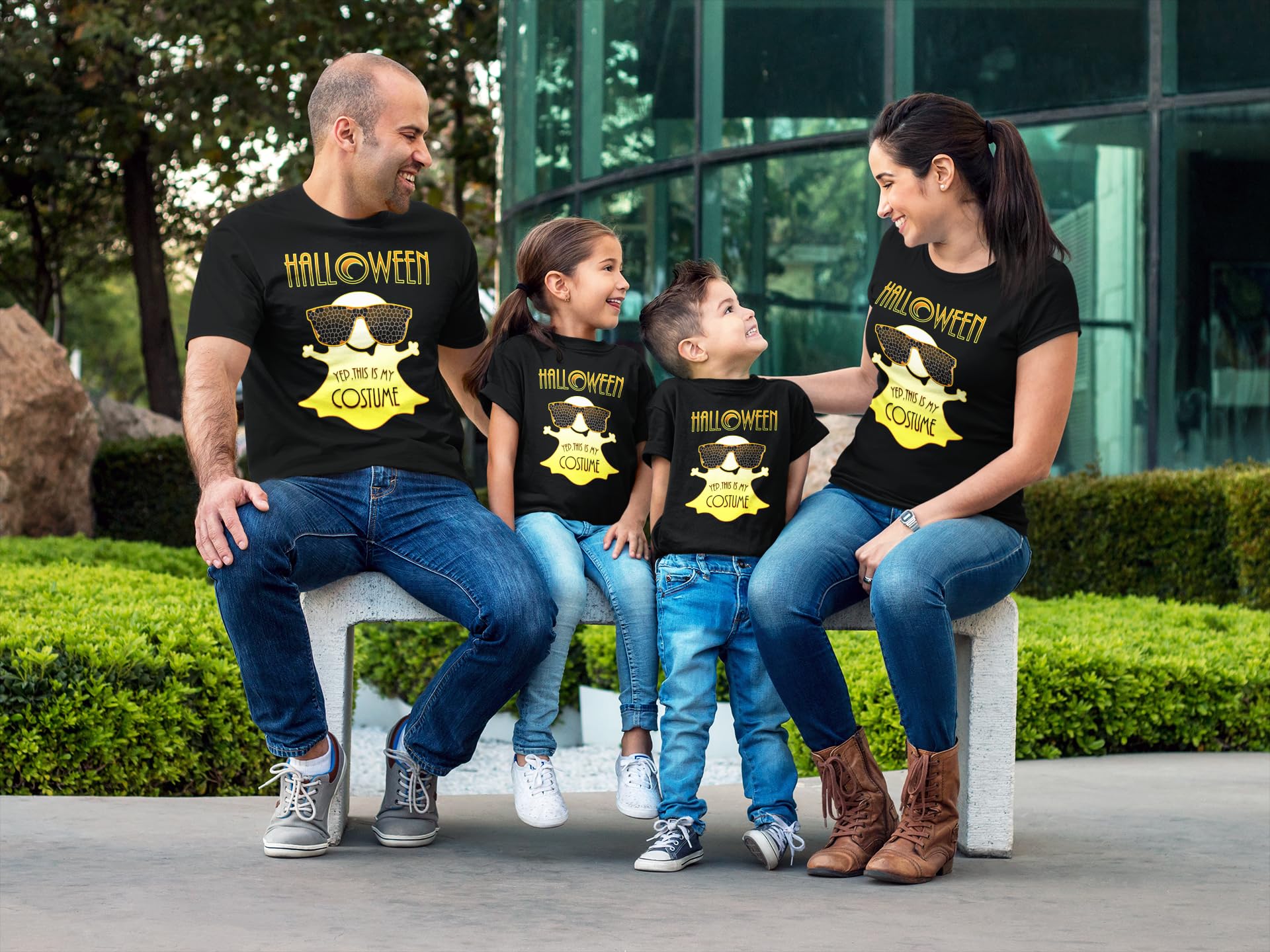 Funny Halloween T-Shirts for Men - Spooky Ghost Graphic Tees - Perfect for Halloween Parties & Costume Contests