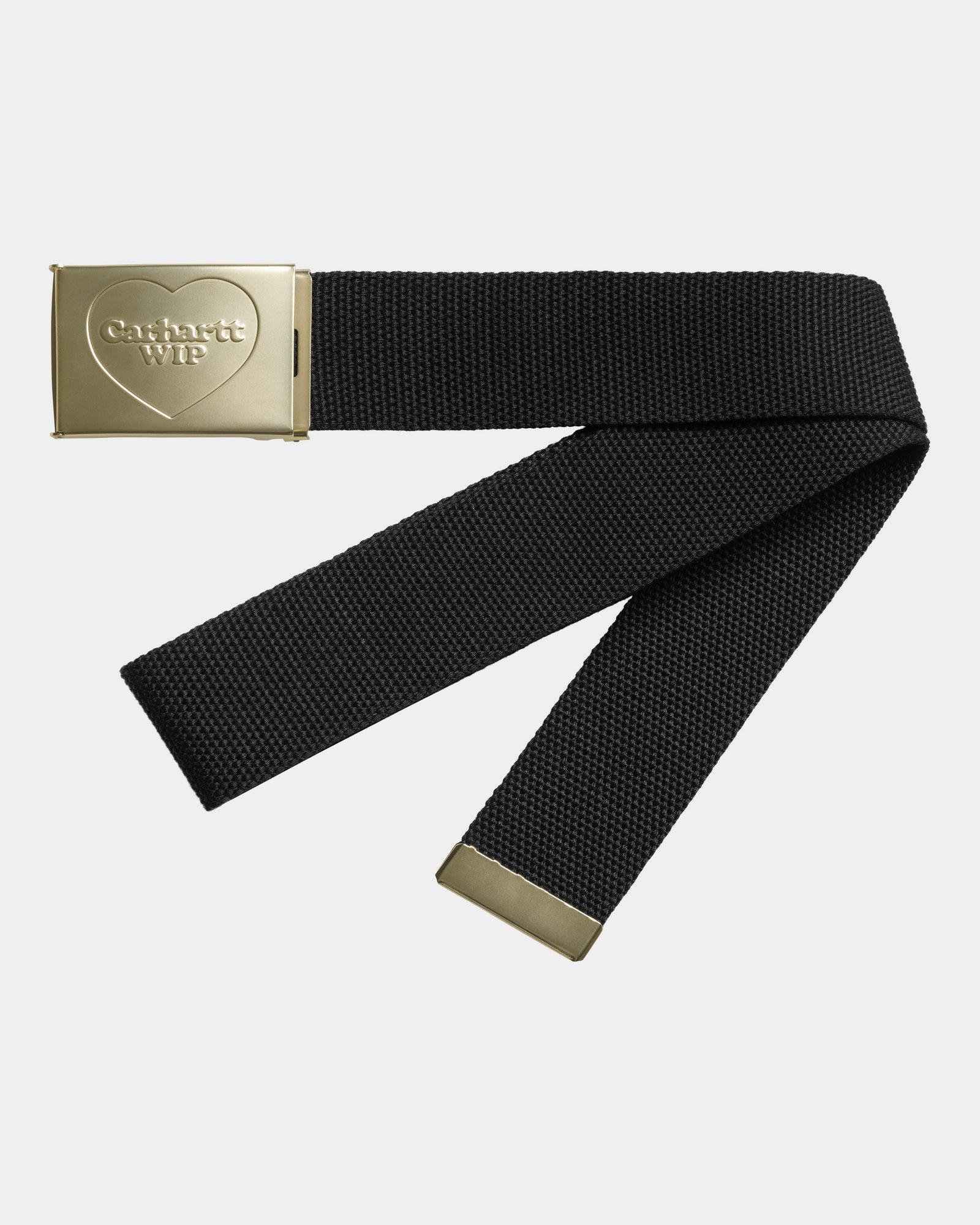Elegant Heart Clip Belt for Women - Adjustable Waist Belt in Black & Gold | Perfect for Dresses, Jeans & Formal Outfits