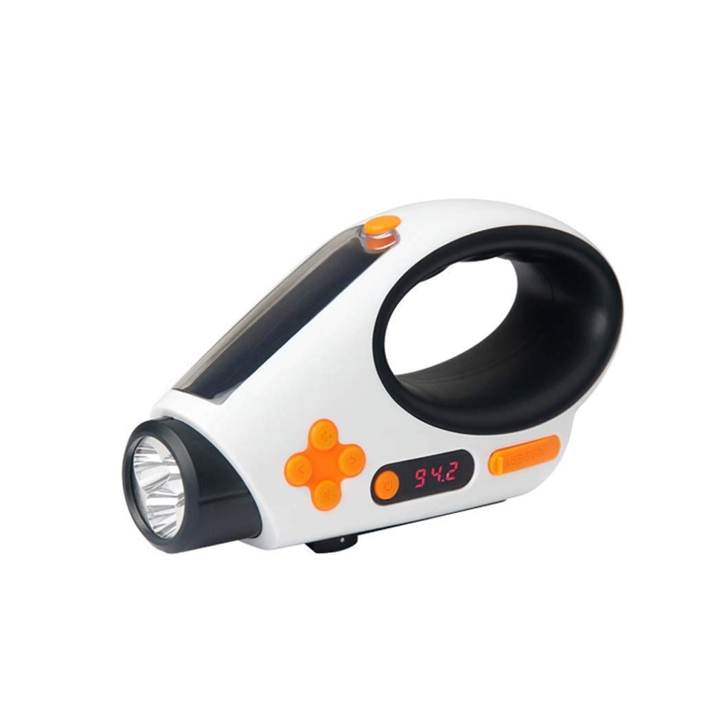 ZAIHW Hand Crank Solar Powered Flashlight - Rechargeable LED Emergency Torch with Dynamo for Survival, Camping, Hiking & Outdoor Adventures | Perfect for Power Outages, Fishing, Boating & Weather Emergencies