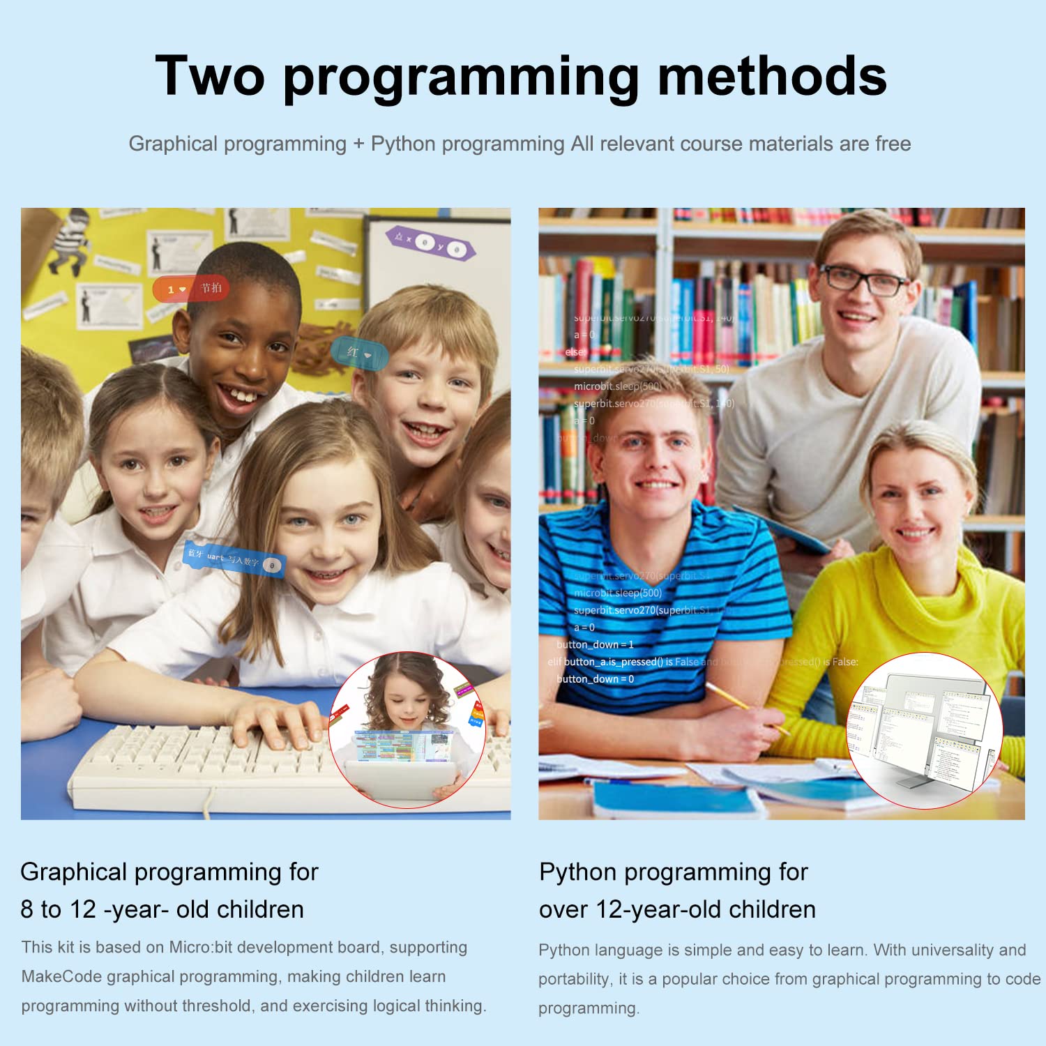 Yahboom Micro:bit 16-in-1 STEM Robotics Kit with Sensor Modules | DIY Building Block Robot for Kids 10+ | Learn Coding & Engineering | Perfect Christmas Gift for Teens (Includes V2 Board) - Great for School STEM Projects, Home Learning & Maker Workshops