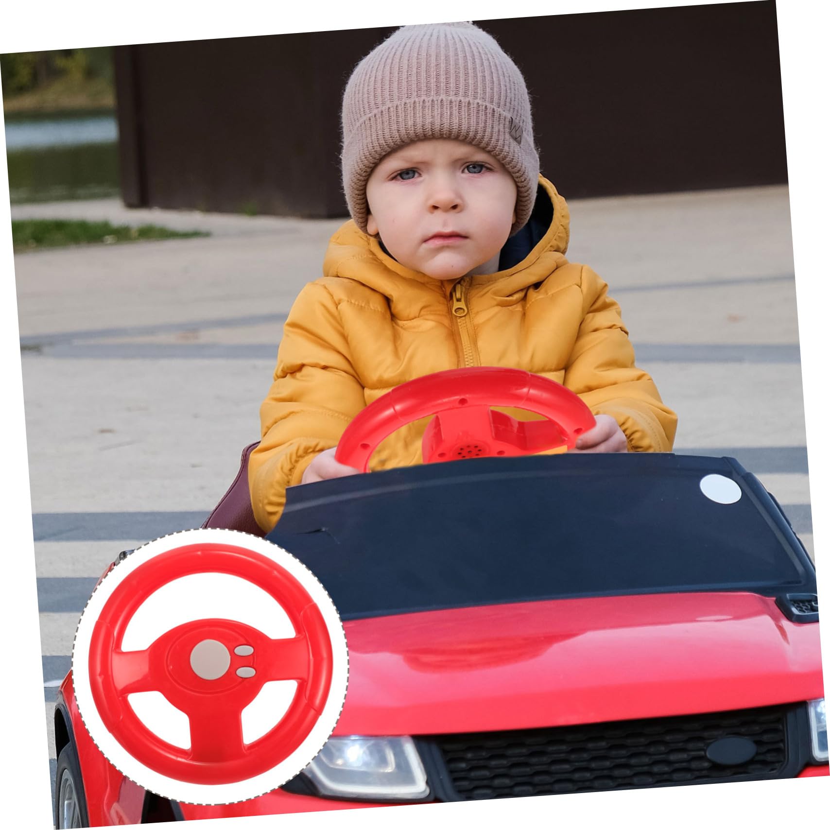 VICASKY Kids Ride-On Swing Car Toy with Universal Steering Wheel - Fun Interactive Play Vehicle for Boys & Girls | Indoor & Outdoor Play, Birthday Gifts, Toddler Activity Toy