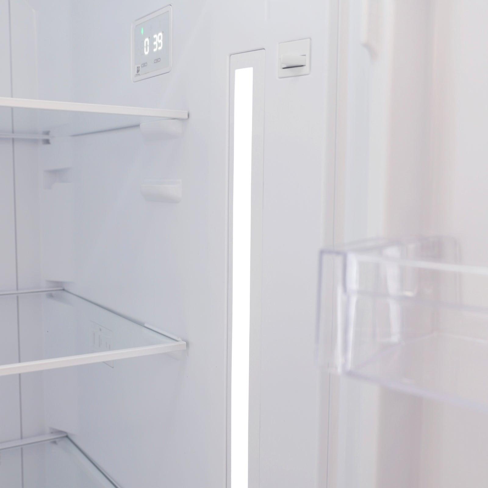 Avanti FF14V3S 14.3 Cu. Ft. Frost Free Top Freezer Refrigerator - Energy Efficient Compact Fridge for Apartments, Dorms & Small Kitchens