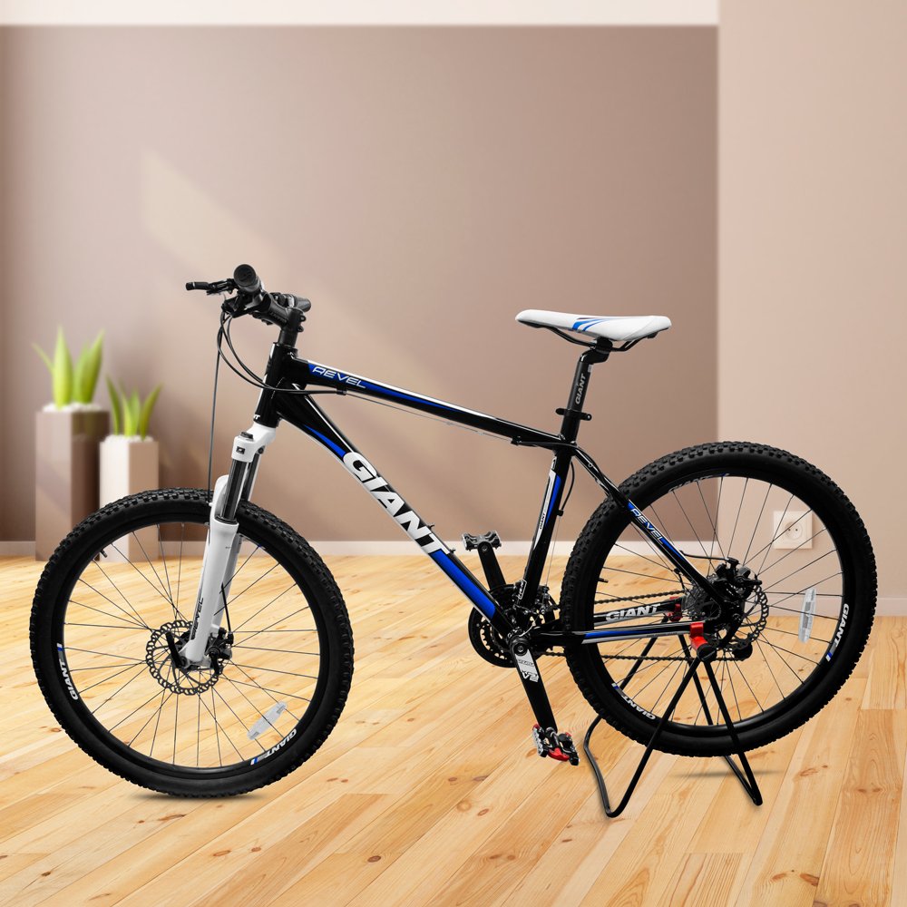 Ibera Adjustable Height Foldable Bike Repair Stand - Heavy Duty Bicycle Maintenance Rack for Storage & Mechanic Work - Perfect for Home Garage, Bike Shop & Outdoor Cycling Repairs