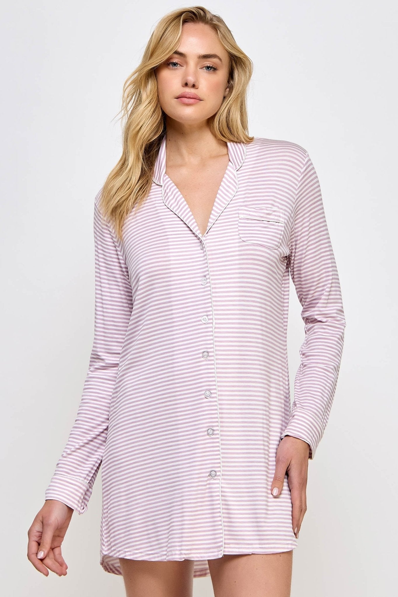 BeWicked Women's Mahina Sleep Shirt 2088 - Soft & Comfortable Nightwear for Lounge & Sleep - Perfect for Relaxing at Home or Sleepovers