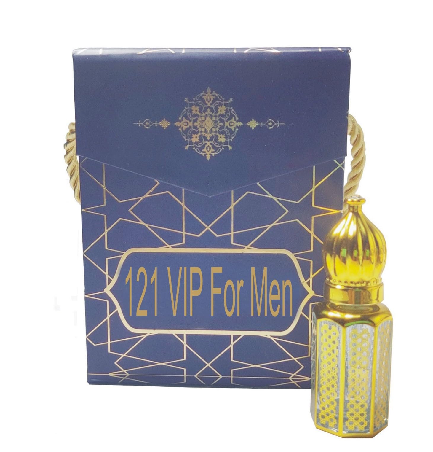 Shaz Perfumers 121 VIP For Men Attar - 3ml Premium Perfume Oil for Men | Long-Lasting Fragrance | Perfect for Daily Wear, Office & Special Occasions