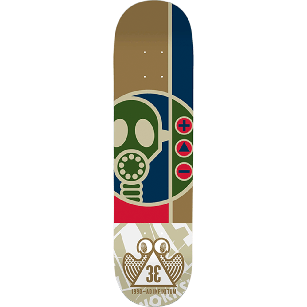 Alien Workshop Gasmask 33 Skateboard Deck - 8.37