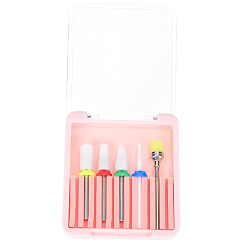 Lurrose Professional Nail Drill Bits Set - Tungsten Steel Nail File & Grinding Heads for Acrylic Gel Removal, Manicure & Pedicure | Home Salon & Professional Use | Perfect for Nail Art, Polish Removal & Nail Care
