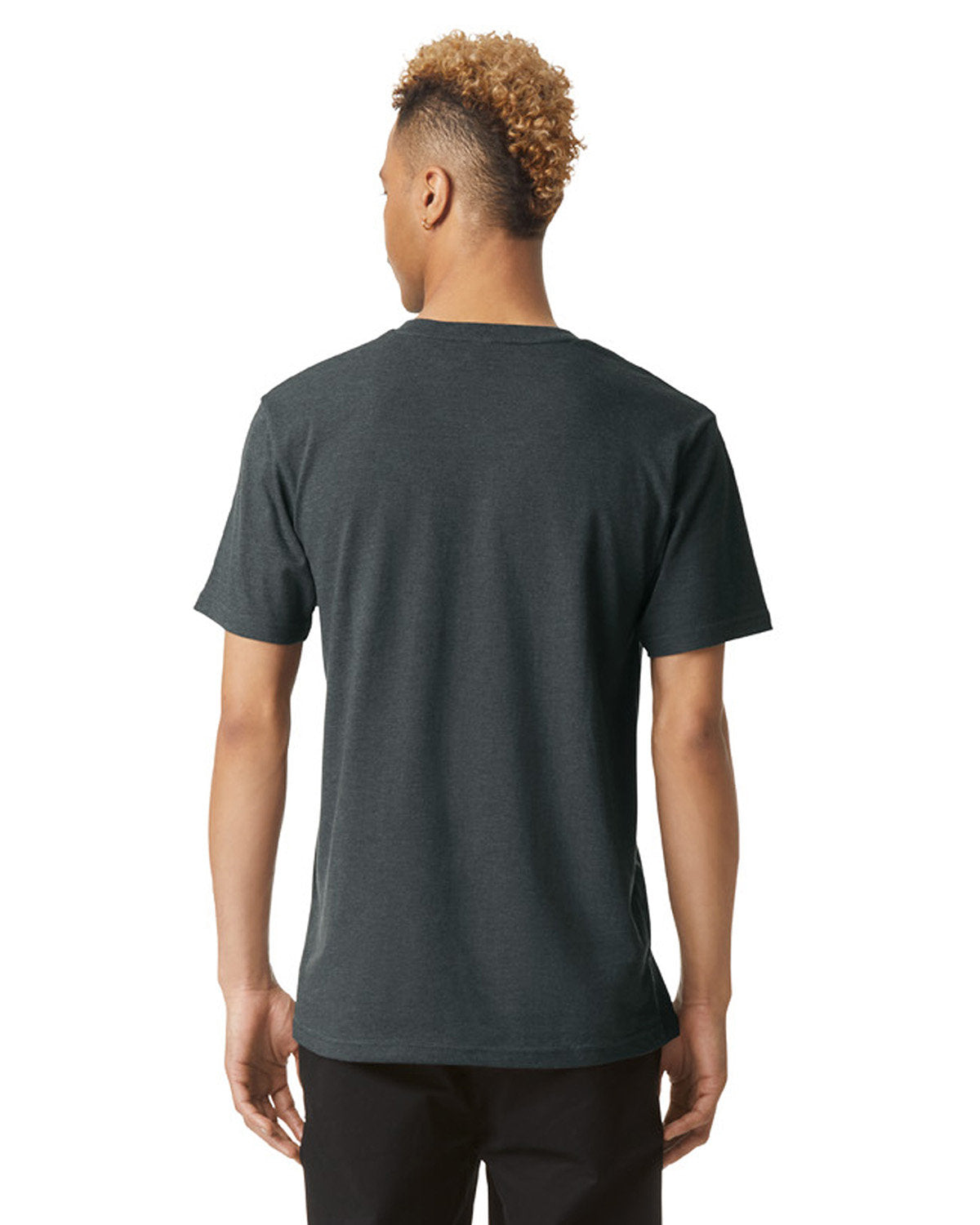American Apparel 2004CVC Unisex CVC Henley T-Shirt | Soft Cotton Blend Short Sleeve Shirt for Men & Women | Perfect for Casual Wear, Layering & Everyday Outfits