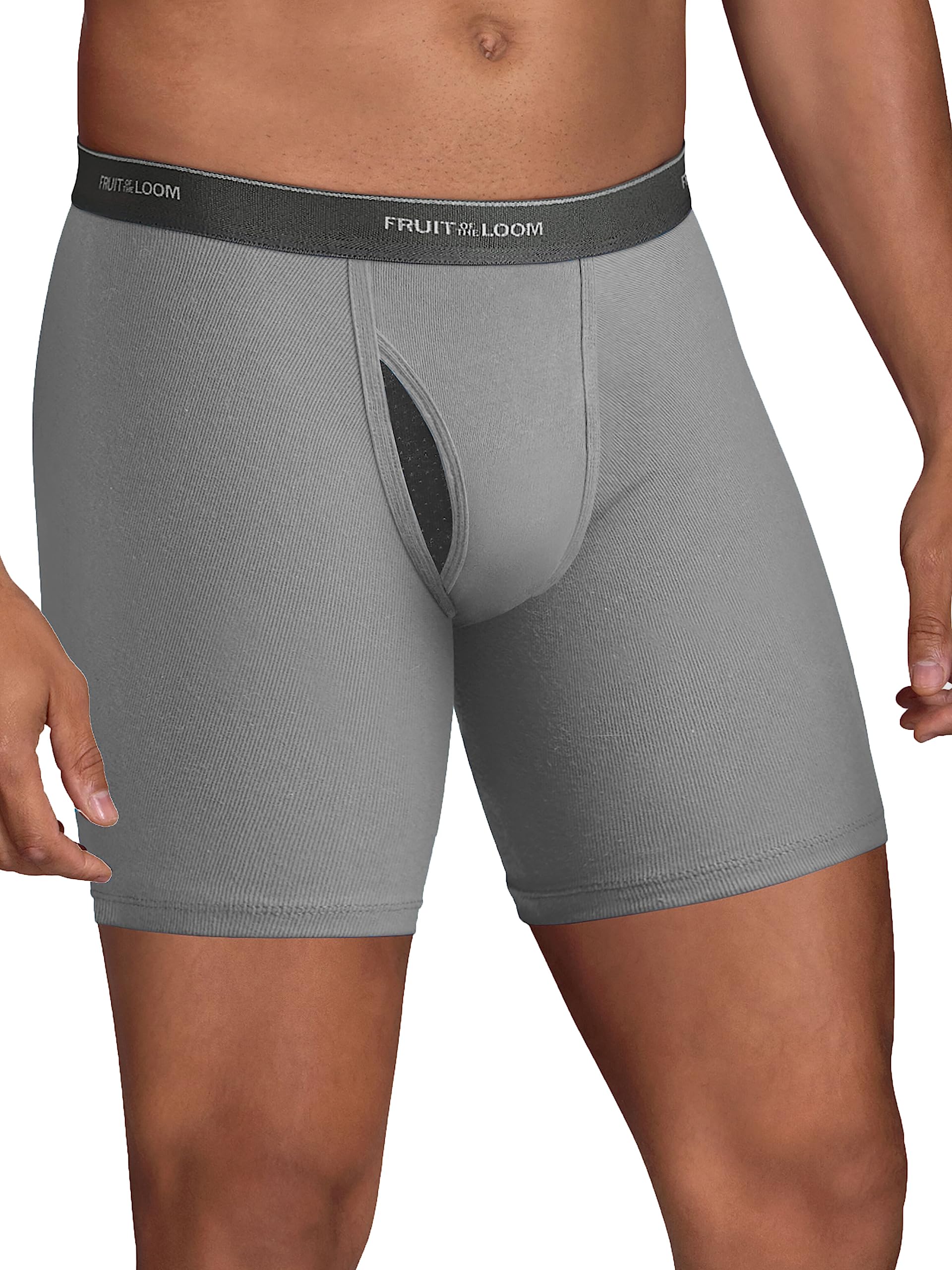 Fruit of the Loom Men's Coolzone Boxer Briefs - Moisture Wicking & Breathable Underwear Multipack (3/5/7 Pack) - Soft Comfort Fit Boxer Briefs for Men - Perfect for Workout, Sports & Everyday Wear