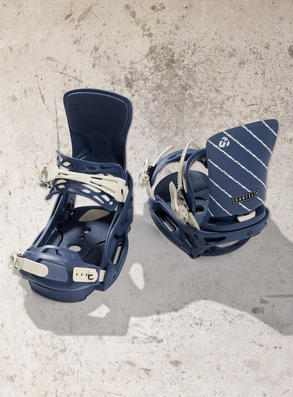 Burton Men's Mine 77 Cartel X EST 2023 Snowboard Bindings - High-Performance Bindings for All-Mountain & Freestyle Riding