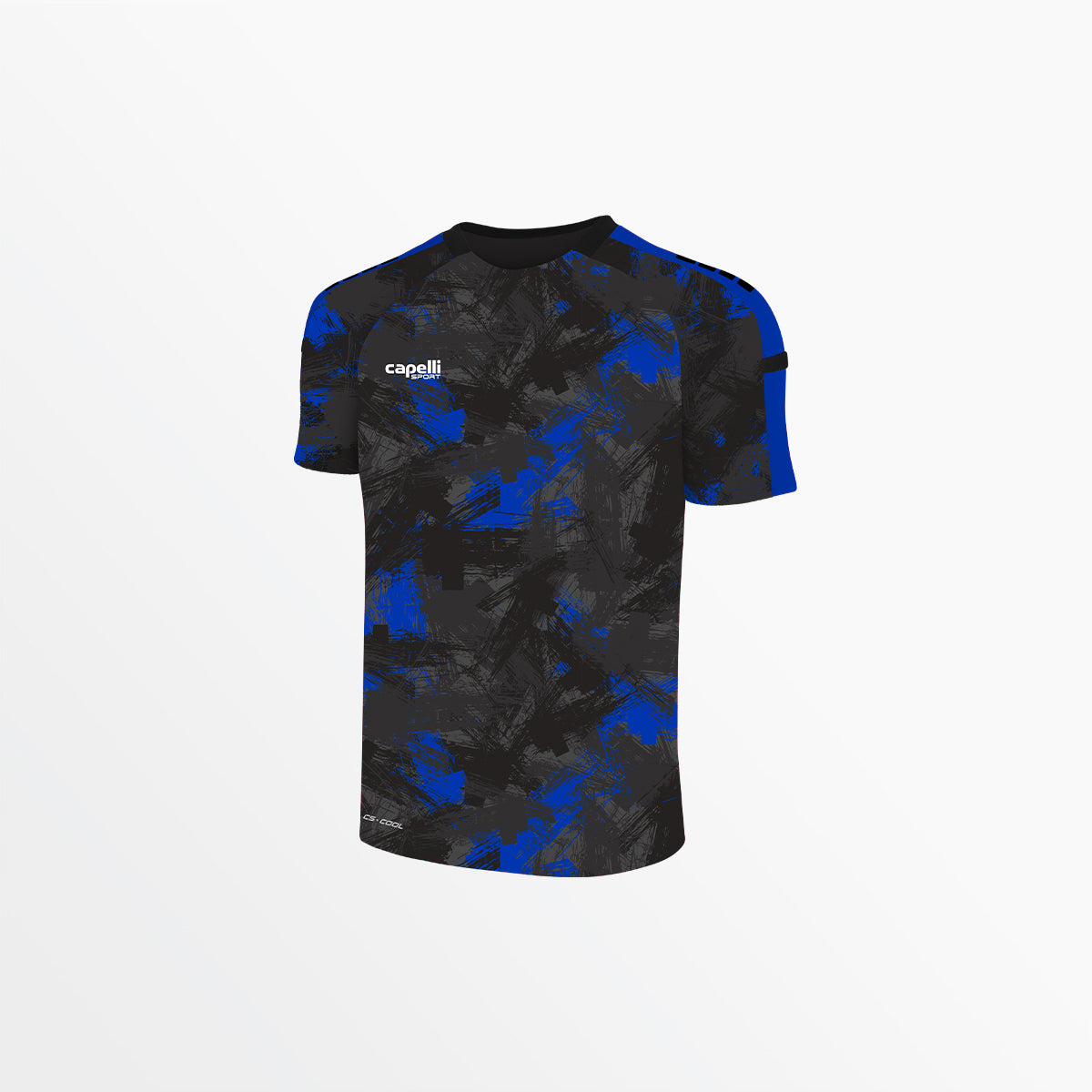 Men's Pitch II Camo Strokes Jersey - Lightweight Breathable Soccer Jersey for Training & Match Play