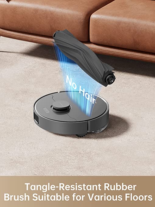 Dreame D10s Plus Robot Vacuum and Mop Combo with Auto-Empty Dock, 3000Pa Suction, Smart Mapping, Wi-Fi Connected - Perfect for Hardwood Floors & Pet Hair Cleaning in Large Homes