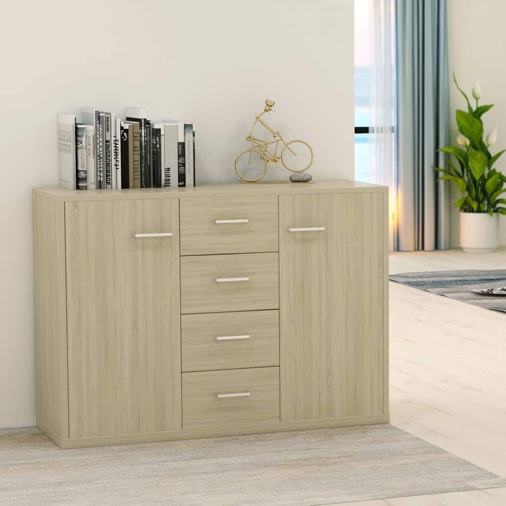 Sonoma Oak Buffet Sideboard Cabinet - 34.6