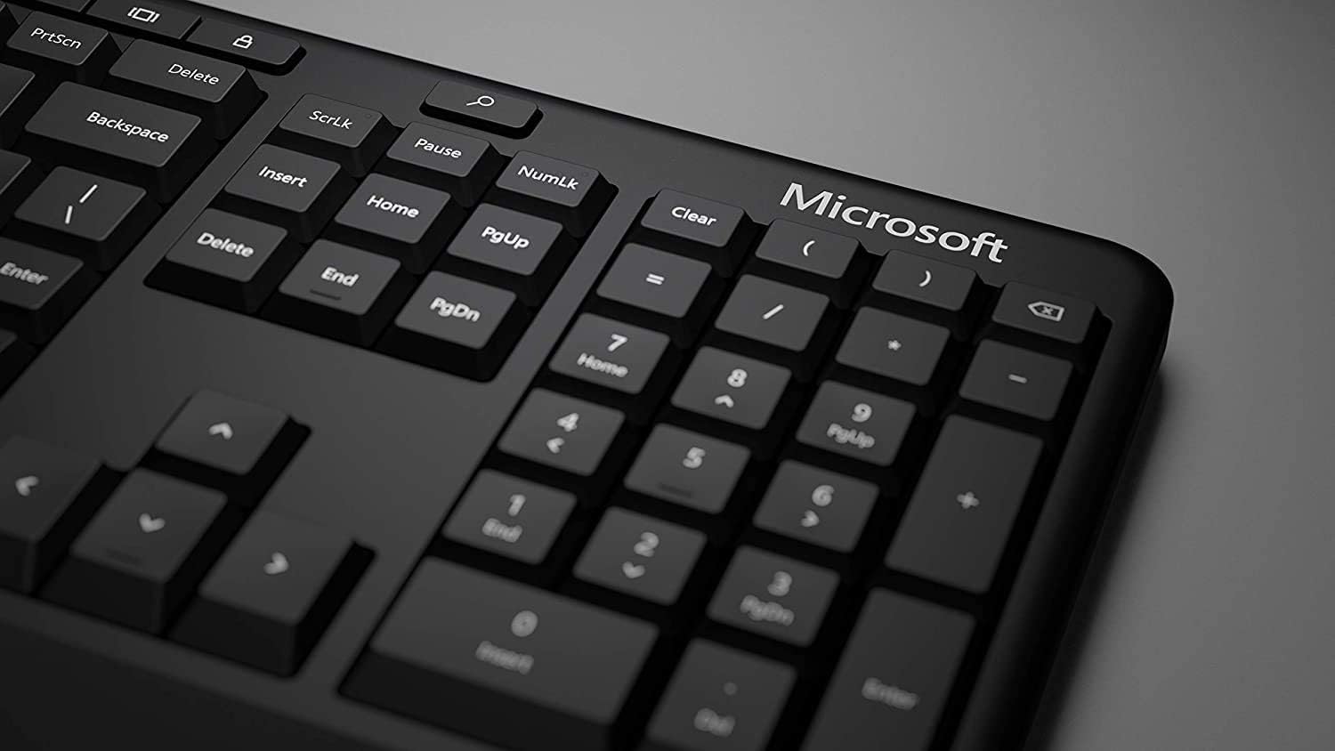 Microsoft Ergonomic Keyboard for Business - Wired USB Keyboard (LXM-00001) | Comfort Typing for Office, Home & Gaming | Reduce Wrist Strain & Improve Posture