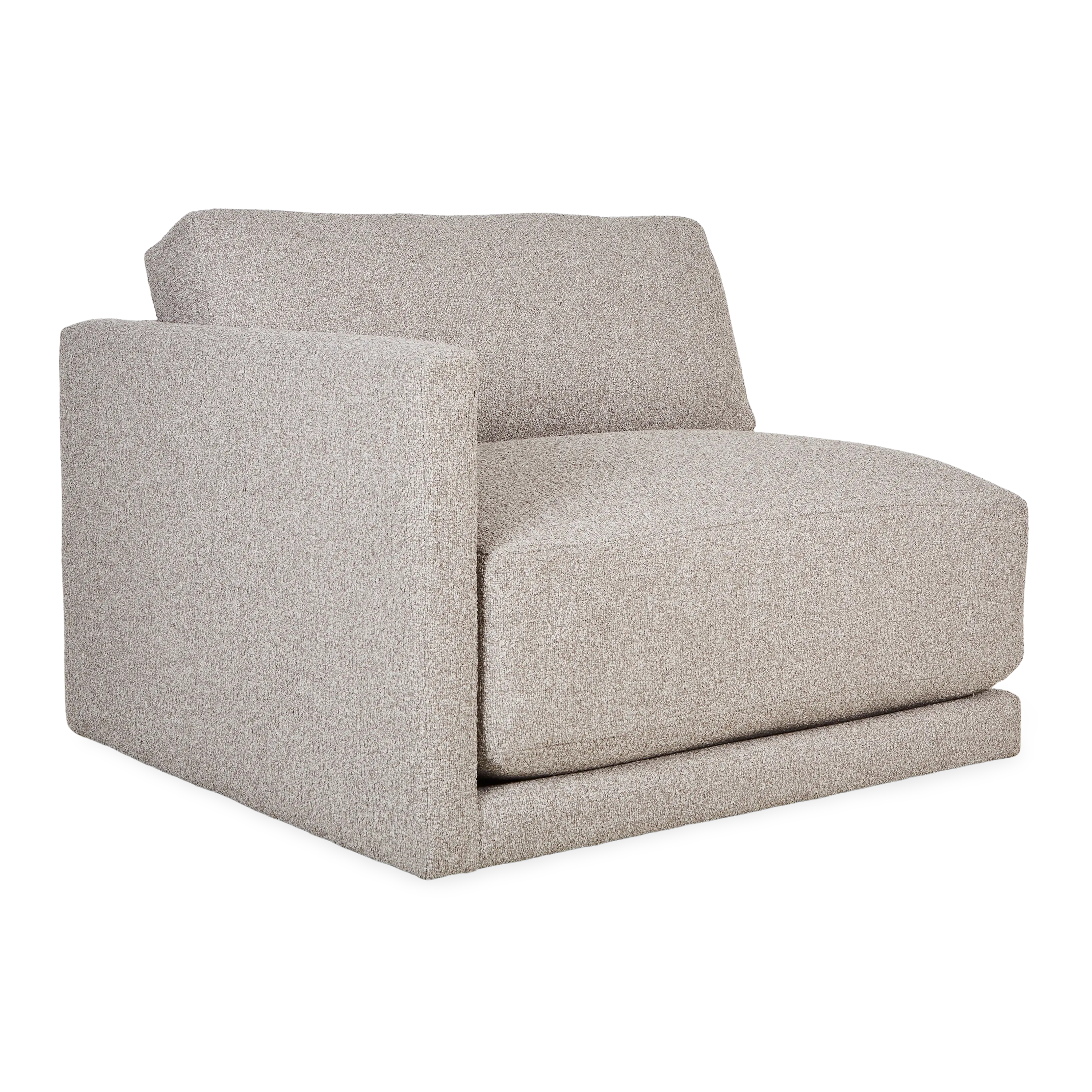 Forum Modular Sectional Sofa - Modern L-Shaped Couch with Reversible Chaise for Living Room, Lounge & Home Theater - Soft Fabric Upholstery & Sturdy Wood Frame
