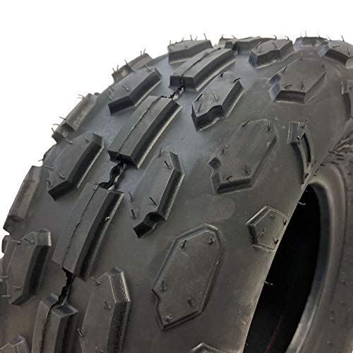 MMG ATV Tubeless Tires Set of 2 - 145/70-6 (14.5x7x6) P72 Front & Rear Off-Road Tires for All-Terrain Vehicles - Perfect for Mud, Sand & Trail Riding