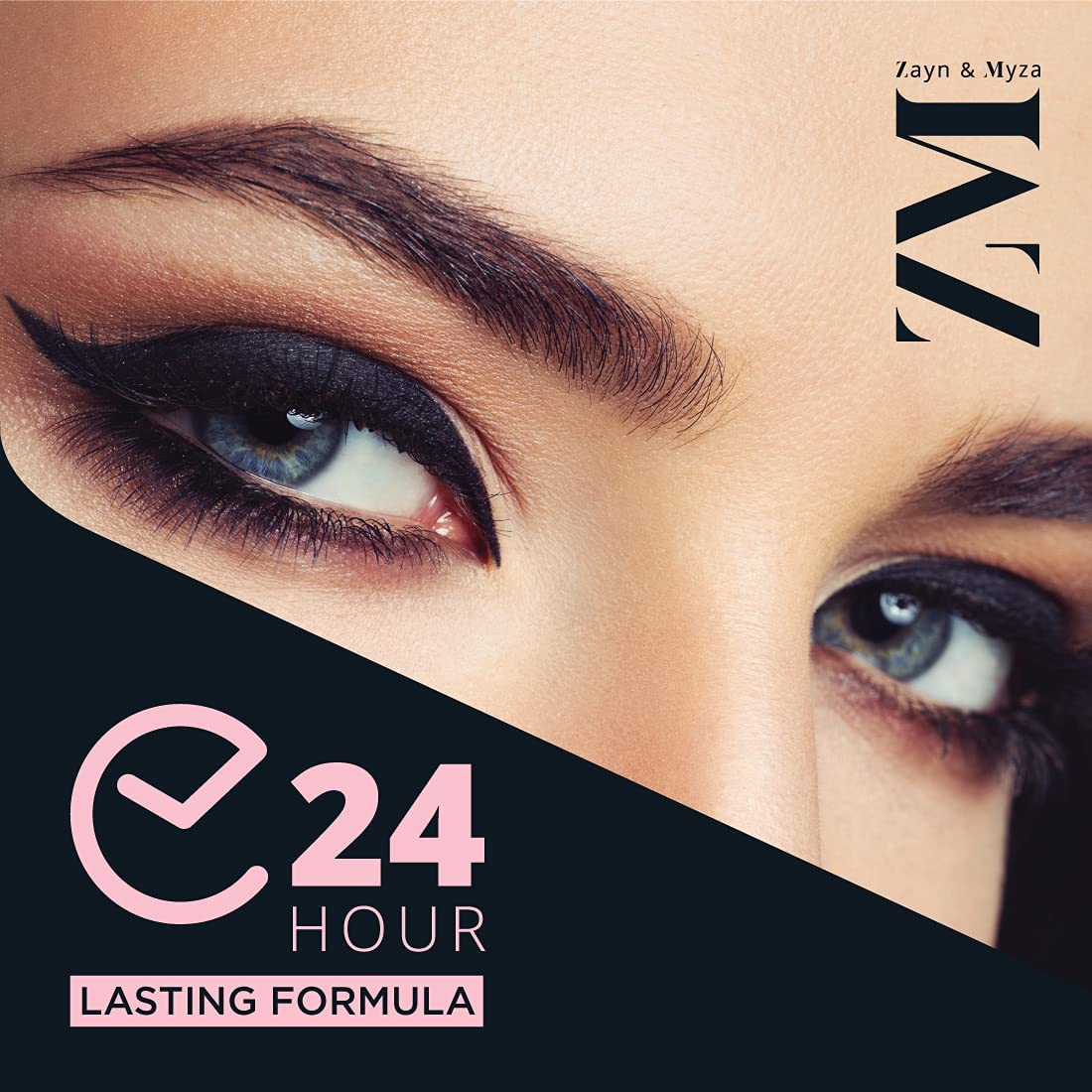 ZM Zayn & Myza Kajal Blink IT Black Eyeliner - 0.35g Smudge-Proof & Waterproof Kohl Pencil for Dramatic Eye Makeup, Perfect for Everyday Wear & Special Occasions