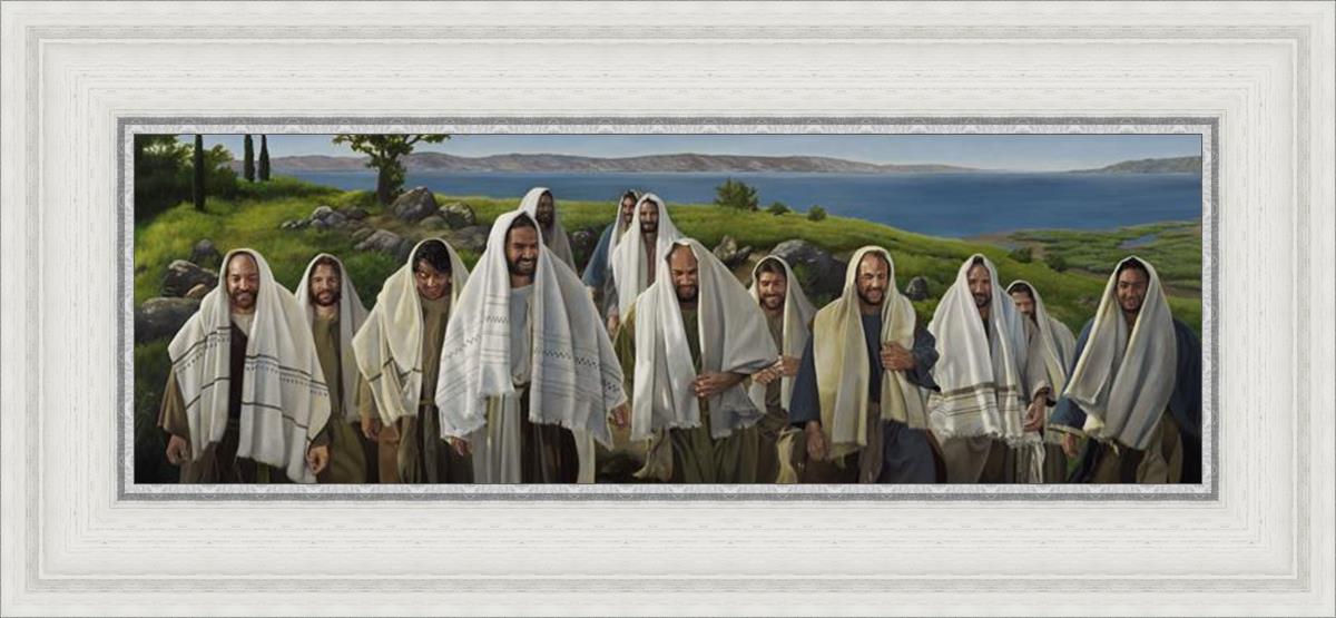 Come And See by Liz Lemon Swindle - Inspirational Christian Art Print for Home & Office Decor - Perfect for Gifts, Wall Art, and Spiritual Encouragement