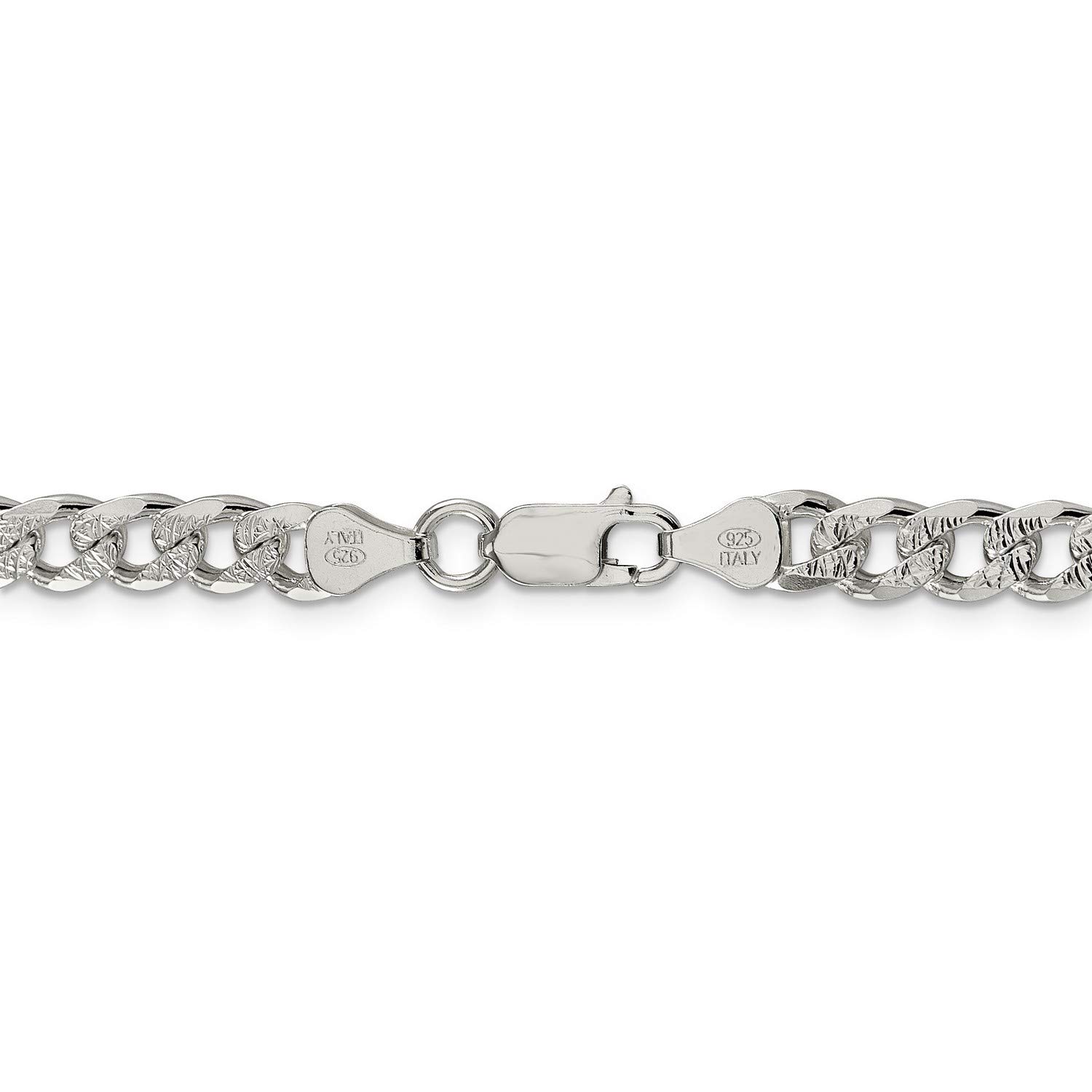 925 Sterling Silver Pave Curb Chain Necklace, Bracelet or Anklet Set - Elegant Jewelry for Women, Gift for Her, Perfect for Parties, Weddings & Everyday Wear