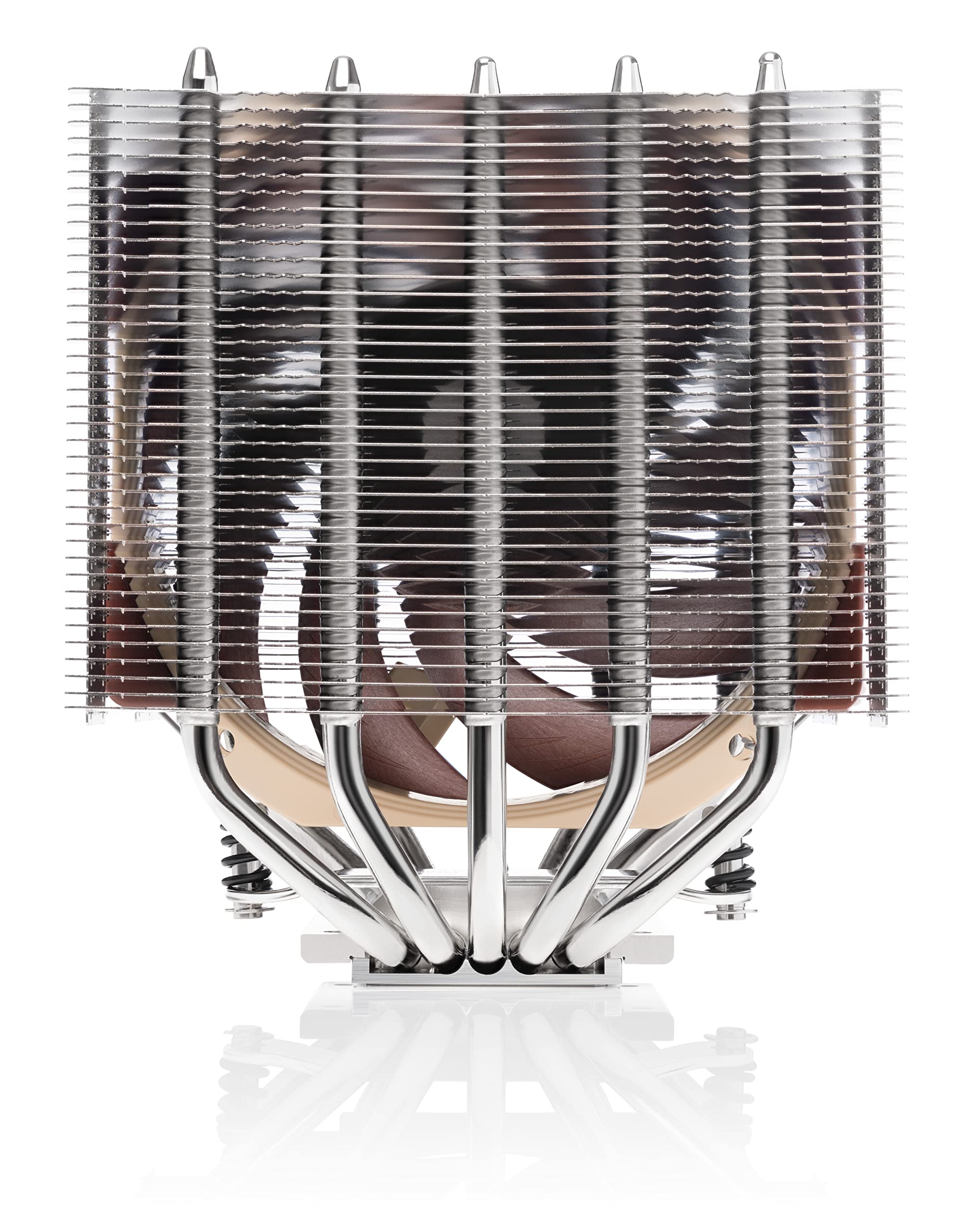 Noctua NH-D12L Low-Profile Dual-Tower CPU Cooler with 120mm PWM Fan - Premium Quiet Cooling for Intel/AMD CPUs - Perfect for Compact PC Builds & Small Form Factor Cases