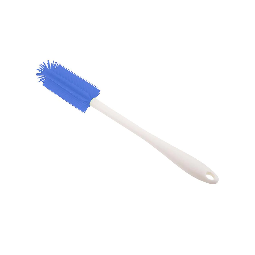 Premium Silicone Bottle Brush - Durable & Flexible Cleaning Tool for Baby Bottles, Water Bottles, Cups & Kitchenware - BPA-Free & Dishwasher Safe