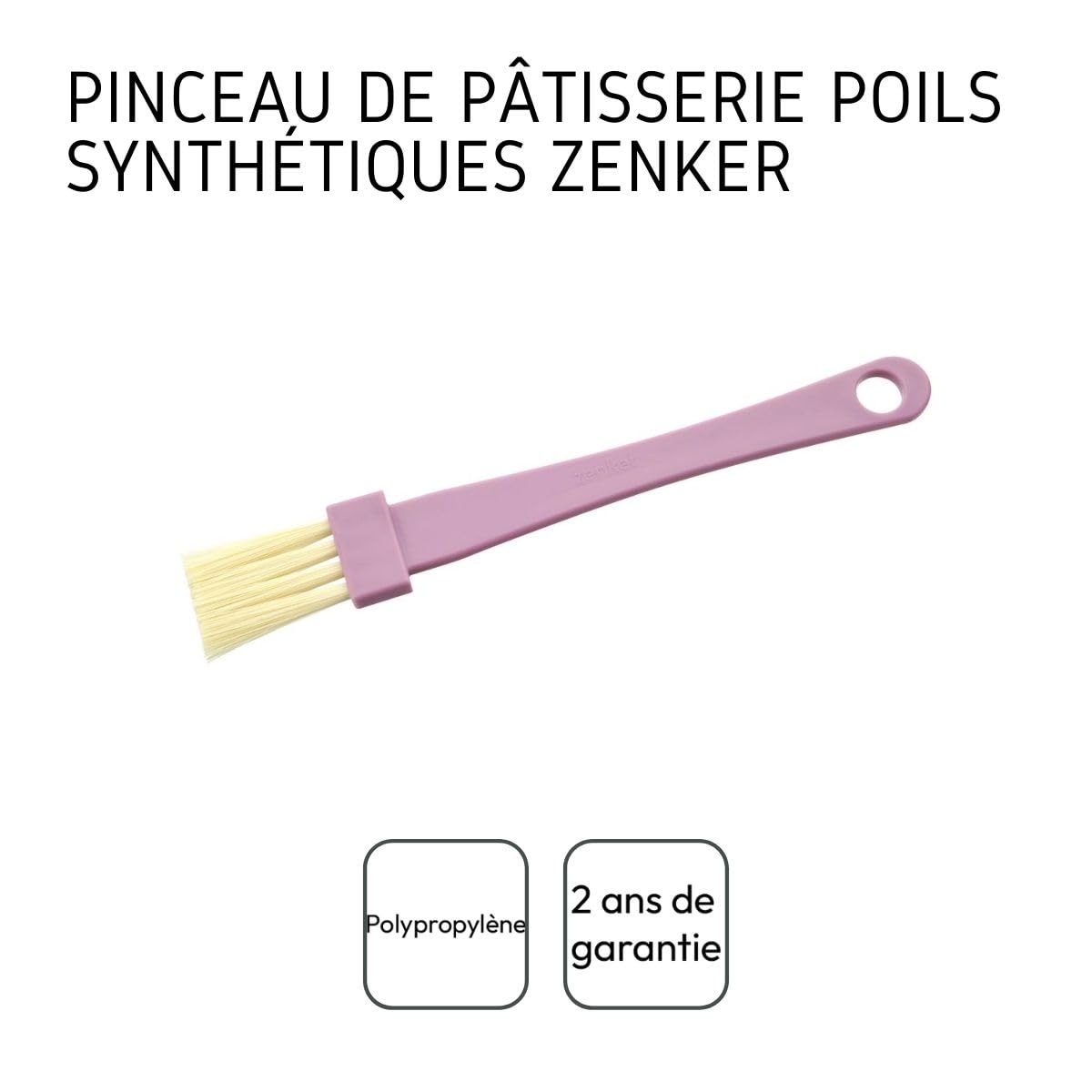 27195 Premium Silicone Baking Brush 18cm - Non-Stick Pastry Brush for Cakes, Cookies & Candy Making - Ideal for Bakers & Home Chefs