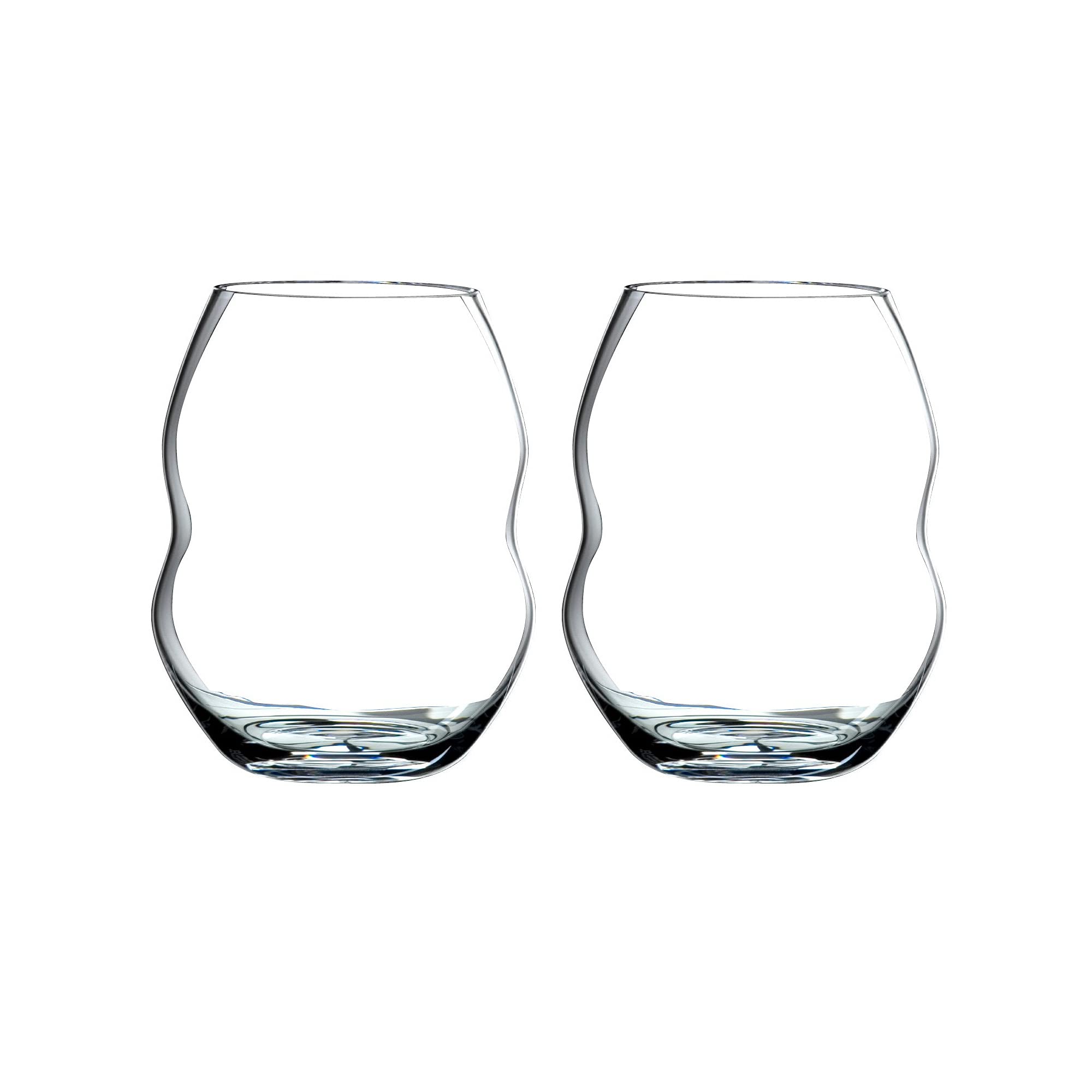 Riedel Swirl Crystal White Wine Glasses Set of 4 - Elegant Stemware for Chardonnay, Sauvignon Blanc & Fine Dining