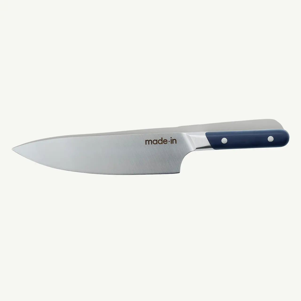 Premium 8 Inch Chef Knife - Professional Kitchen Knife with Harbour Blue Handle - Perfect for Slicing, Dicing, and Chopping Vegetables, Meat, and Fruits