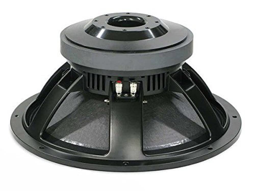 18 Sound 15LW2400 15 Inch 2400W 4 Inch Woofer Speaker - High Power Professional Audio for Live Performances & DJ Events (Black)