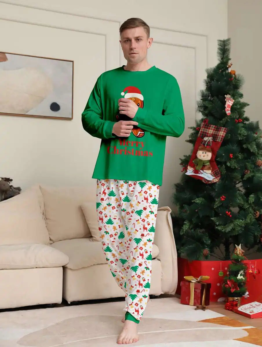 Christmas Matching Family Pajamas Set - Cozy Holiday Pjs for Women, Men & Kids - Perfect for Christmas Morning & Family Photos