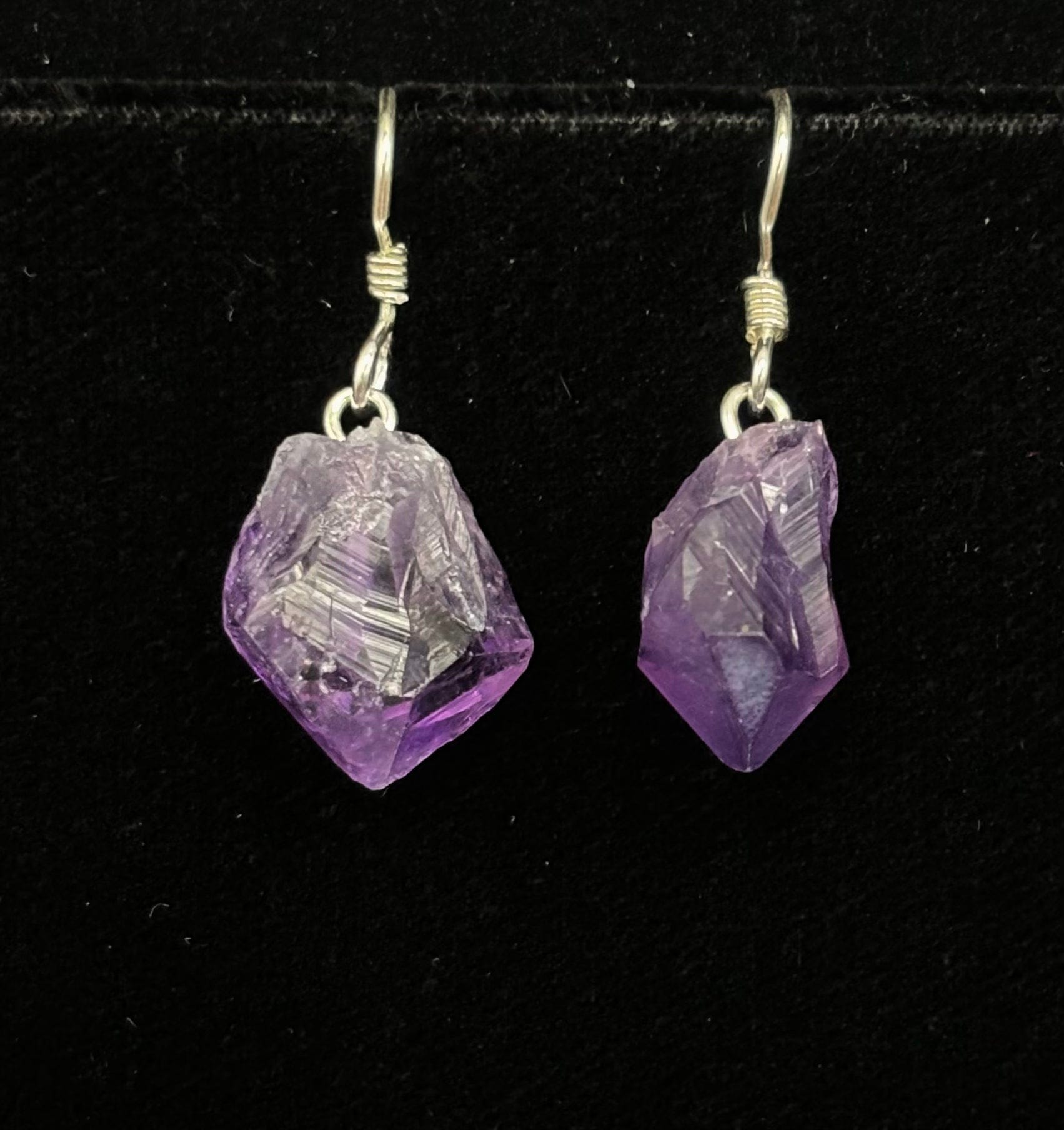 Natural Amethyst Stud Earrings 925 Sterling Silver for Women - Elegant Purple Gemstone Jewelry Gift for Birthday, Wedding & Everyday Wear