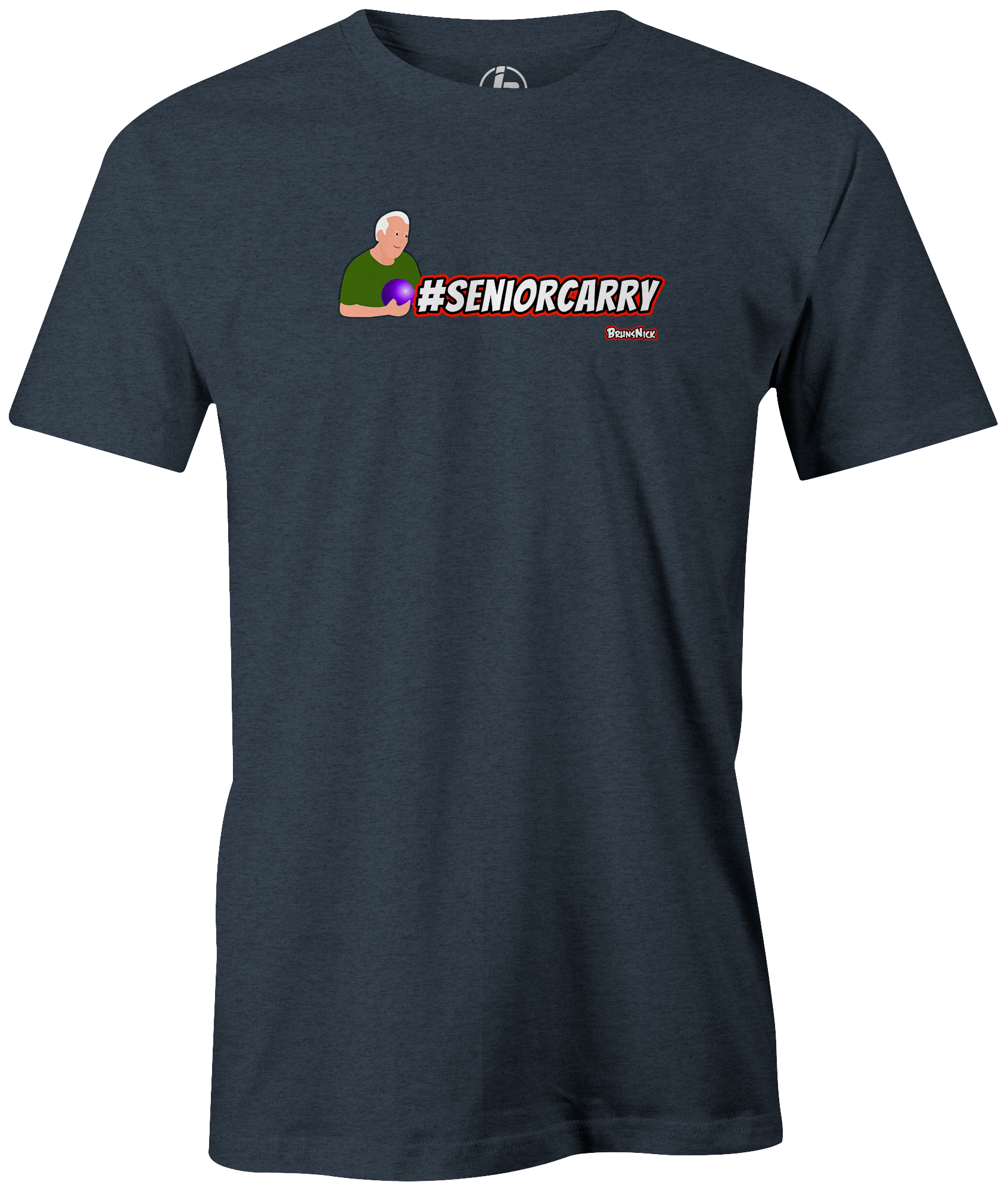 Brunswick Bowler Senior Carry Bowling T-Shirt | Official Brunsnick YouTube Merch | Perfect for League Play & Bowling Tournaments