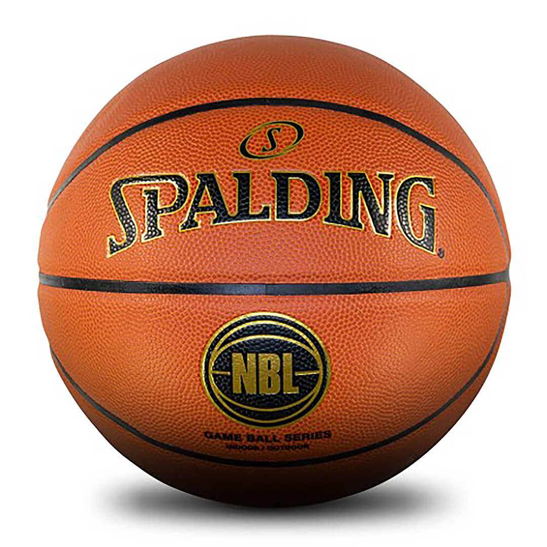 Spalding NBL Replica Game Basketball - Official Size 7 Indoor/Outdoor Ball for Men & Women - Perfect for Professional Games, Training, and Street Play