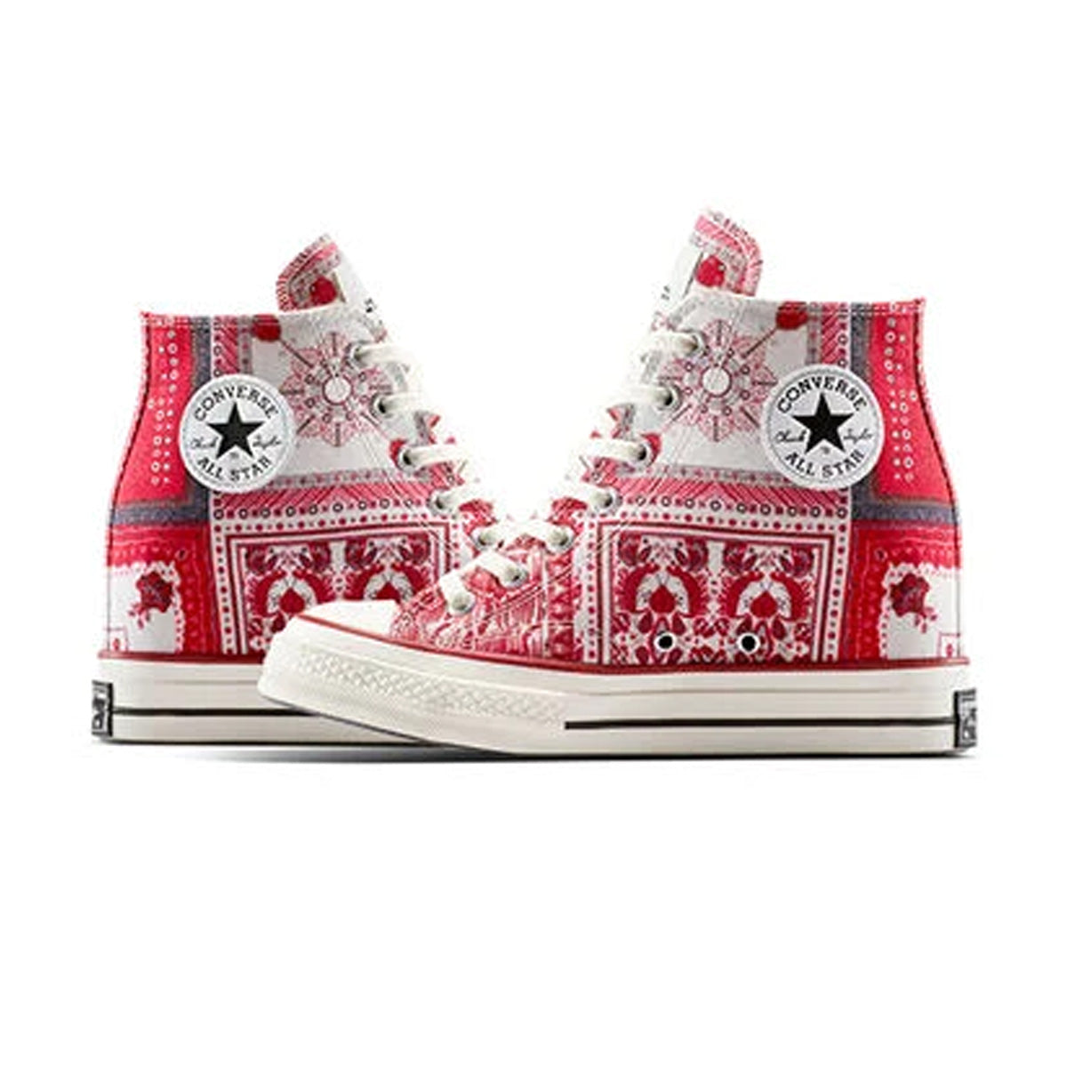 Isabel Marant Chuck 70 Wedge Sneakers in Vanilla Ice Red - Stylish & Comfortable Platform Shoes for Women | Perfect for Casual Outfits, Streetwear & Everyday Fashion